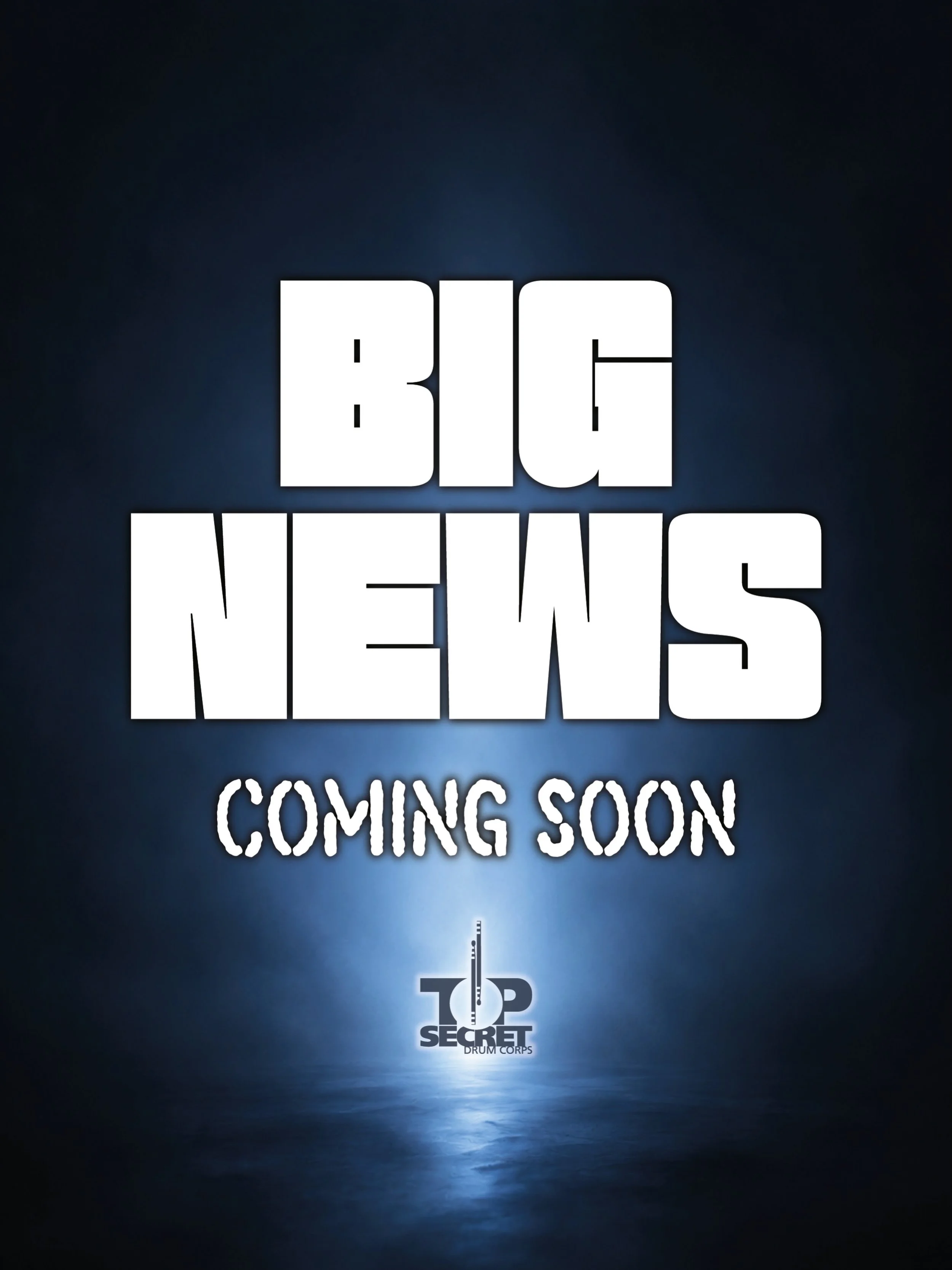 Stay tuned&hellip; Something big is coming. 👀 
#topsecret #drumcorps #bignews #comingsoon
