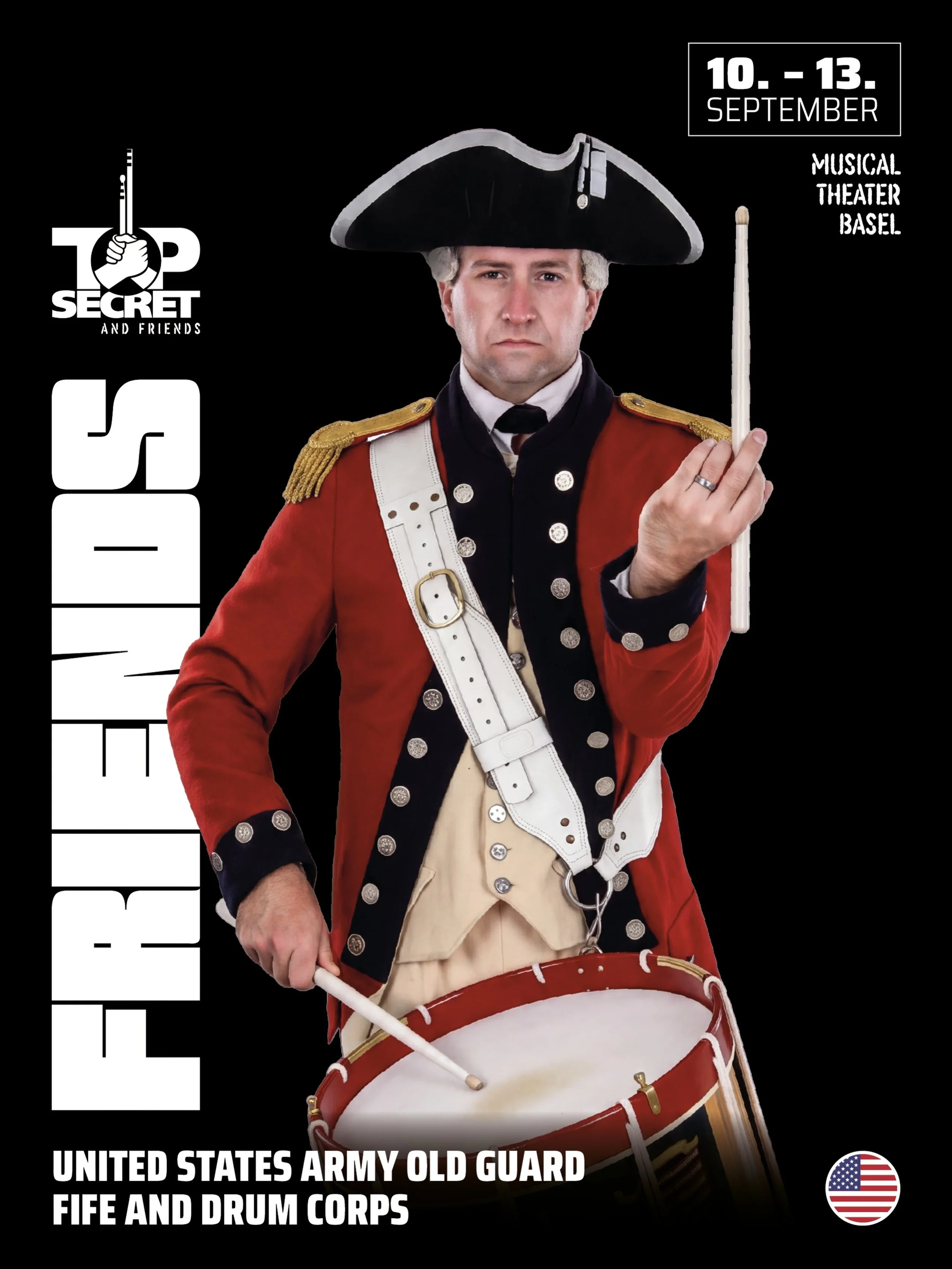 Das United States Army Old Guard Fife and Drum Corps ist eine weltweit einzigartige Milit&auml;rmusikformation, die Tradition und Pr&auml;zision auf eindrucksvolle Weise vereint. In originalgetreuen Uniformen des 18. Jahrhunderts l&auml;sst das Ensem
