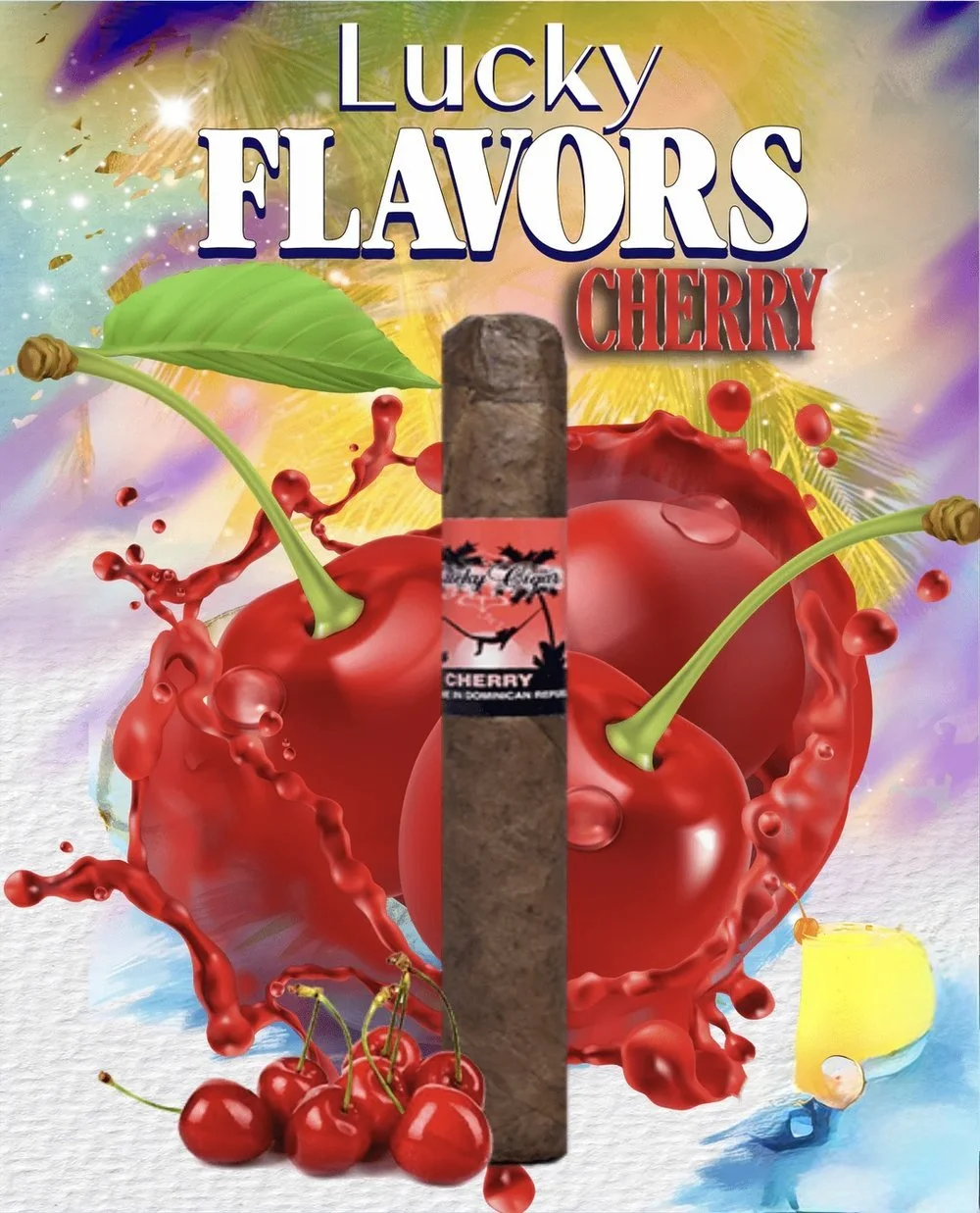 Havana Nights WV Flavored Cigar Selections Lucky Flavors Cherry