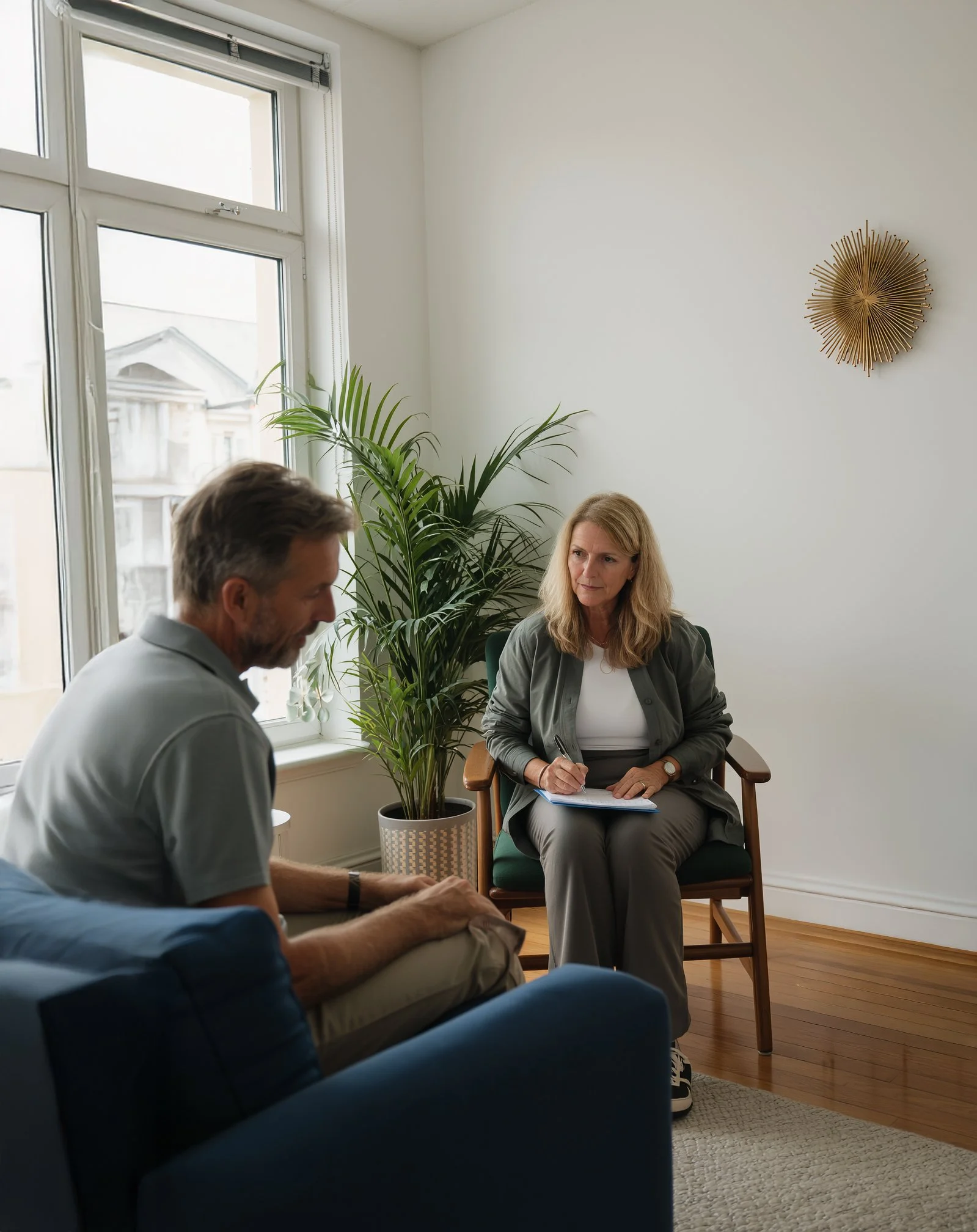 Eine systemische Supervisionssitzung für Elternteile im Rhein-Main-Gebiet.