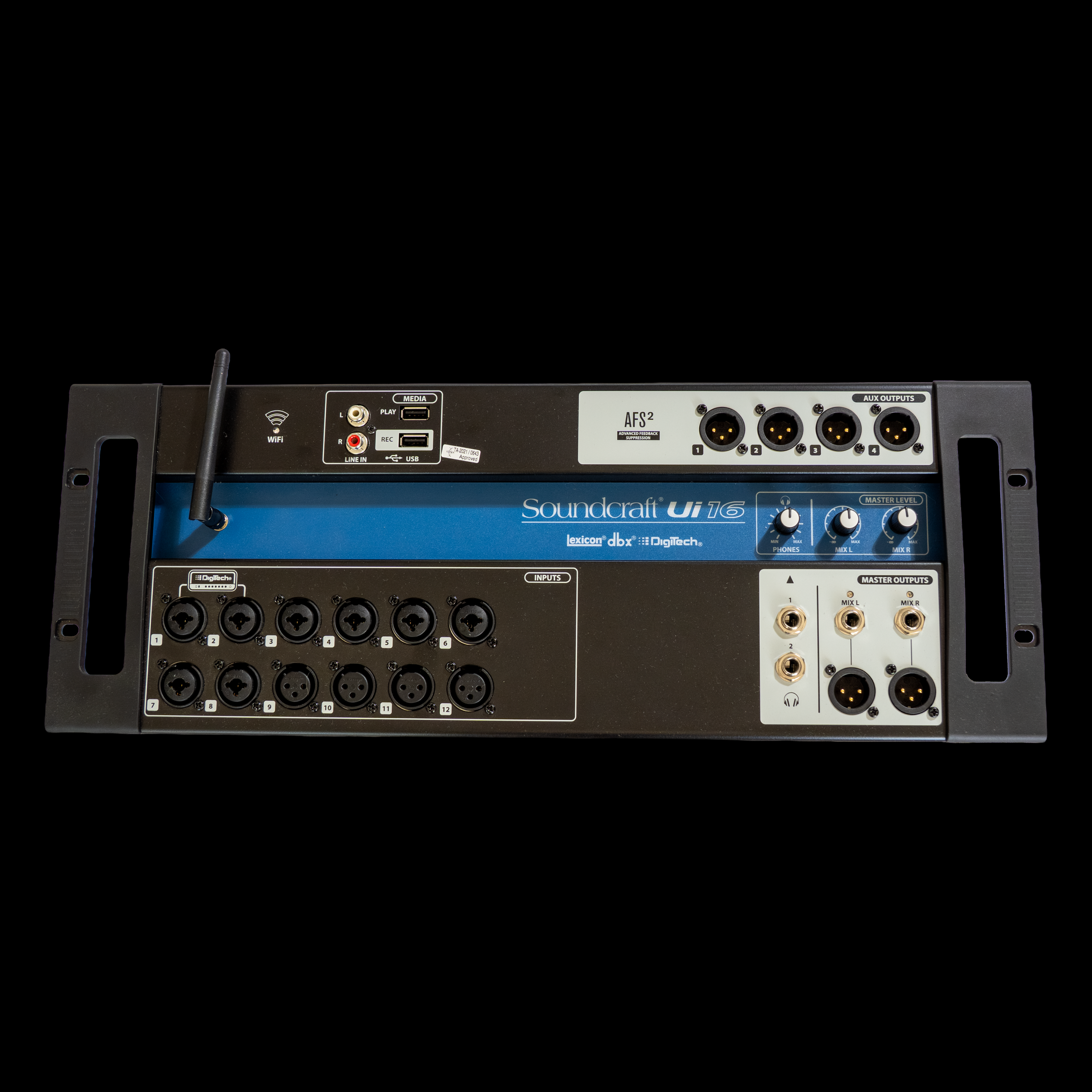 Soundcraft Ui16 professional digital mixer with wireless control