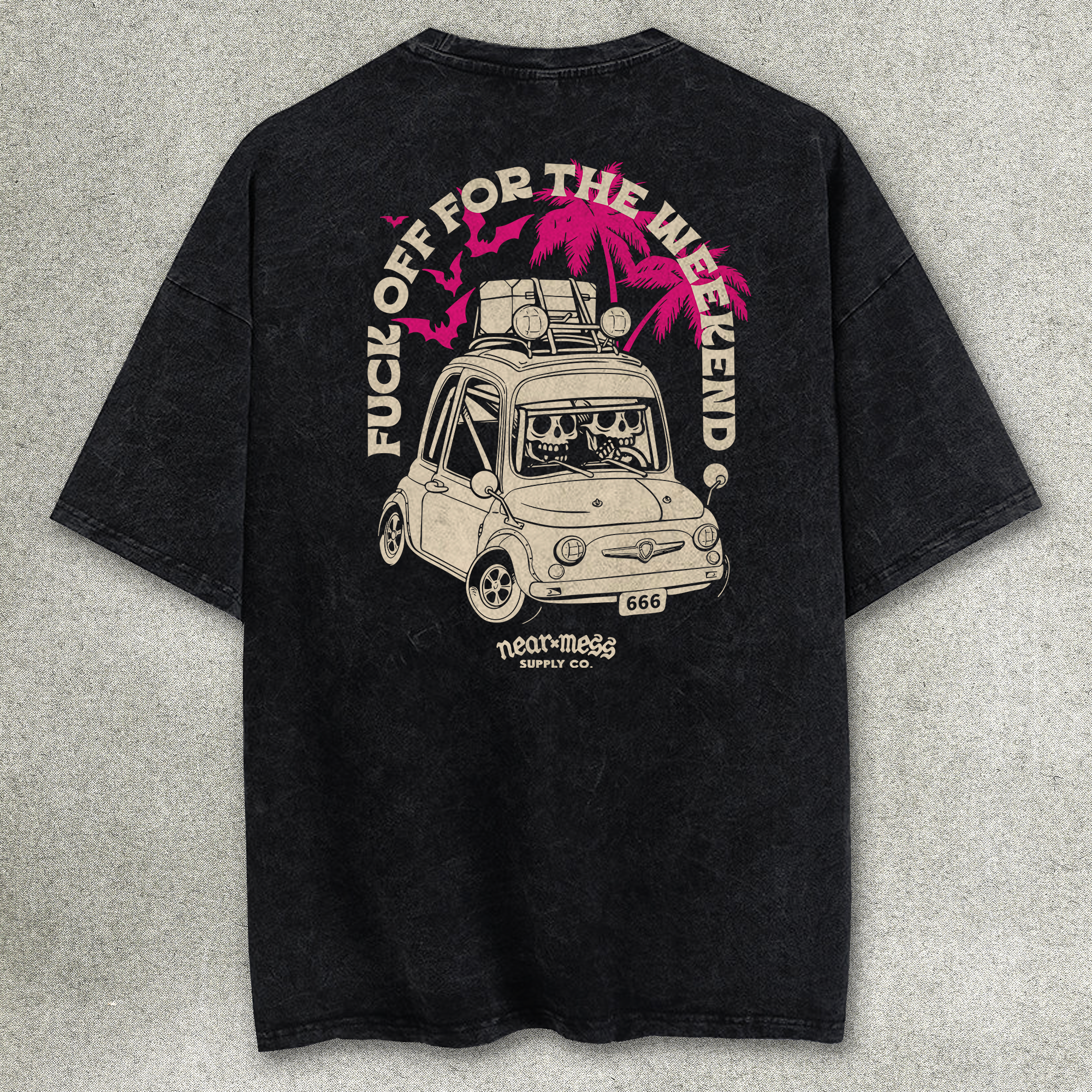 WEEKEND GETAWAY (Acid-Washed Oversized)