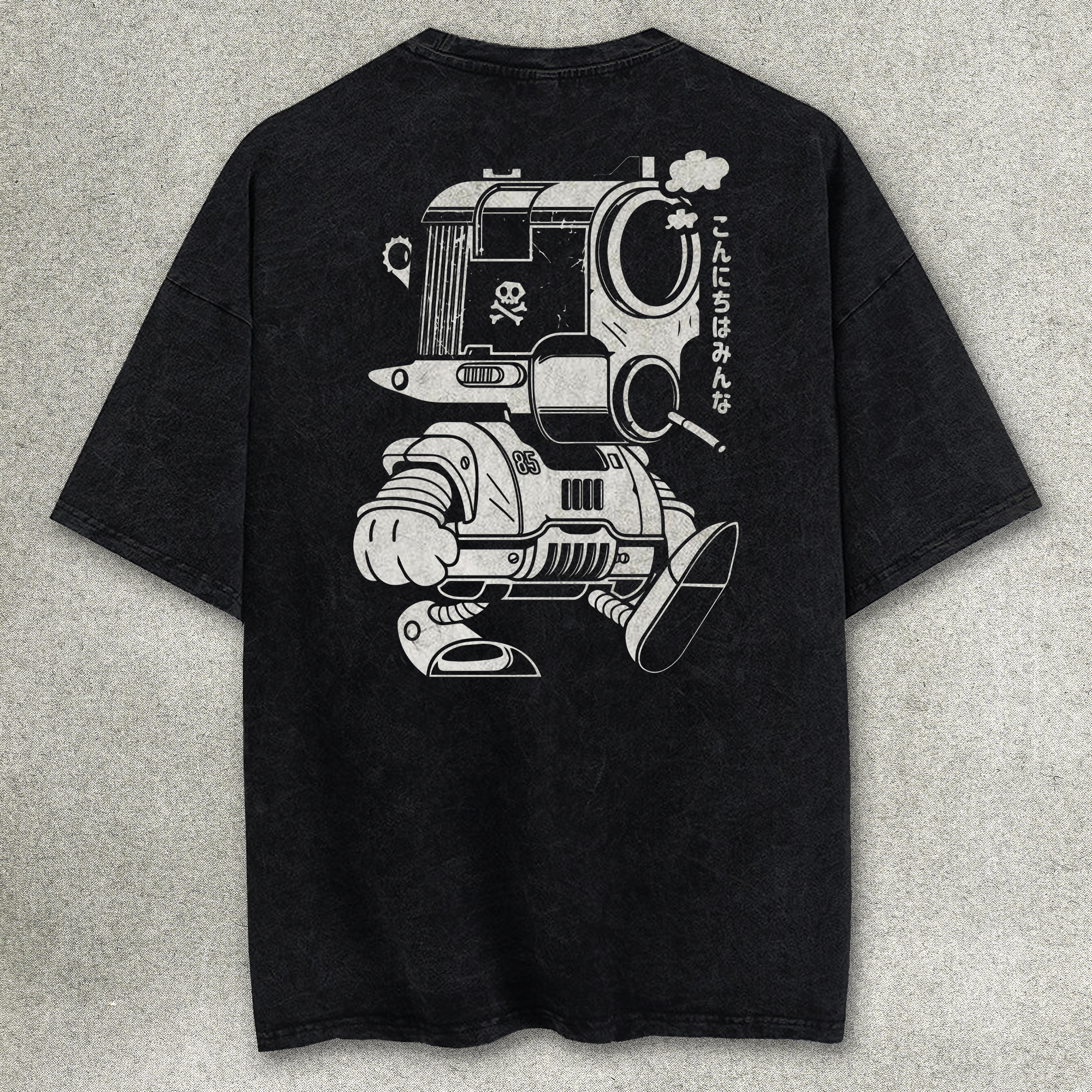 KUNIO-GUN (Acid-Washed Oversized)