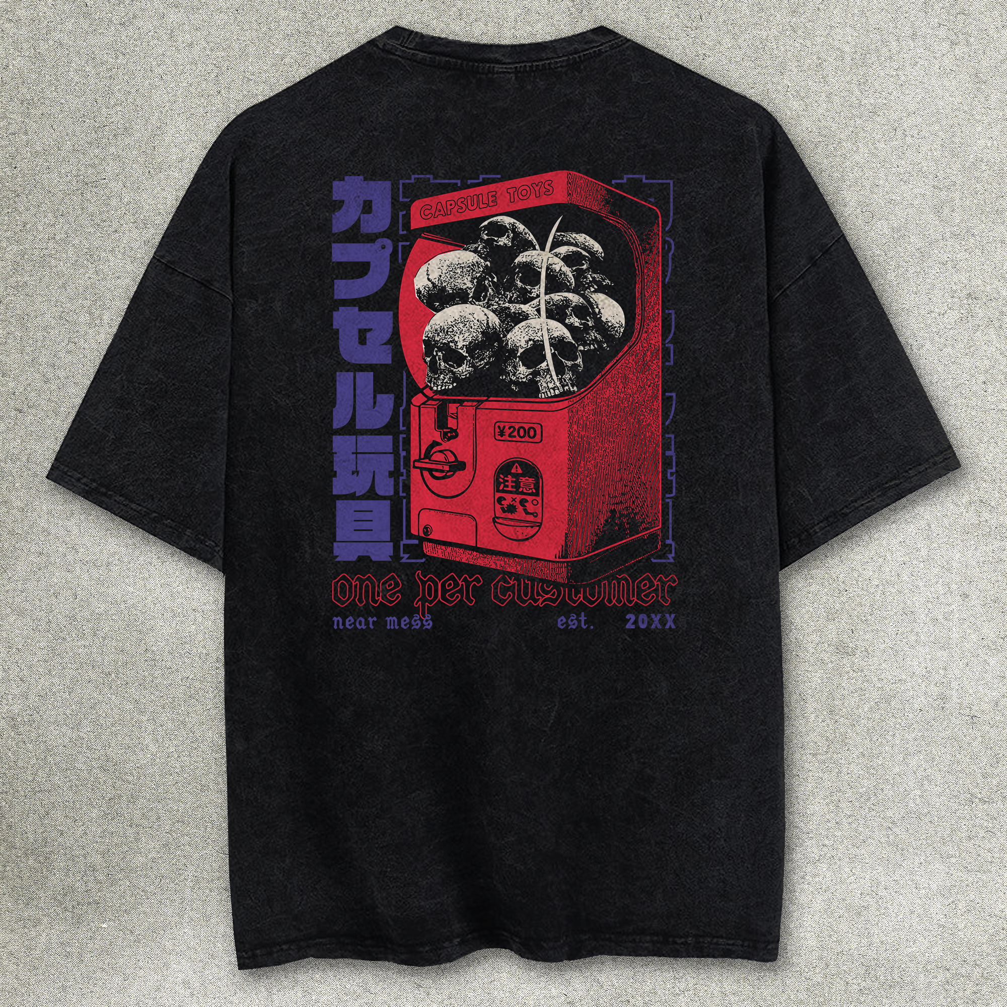 CAPSULE TOYS (Acid-Washed Oversized)