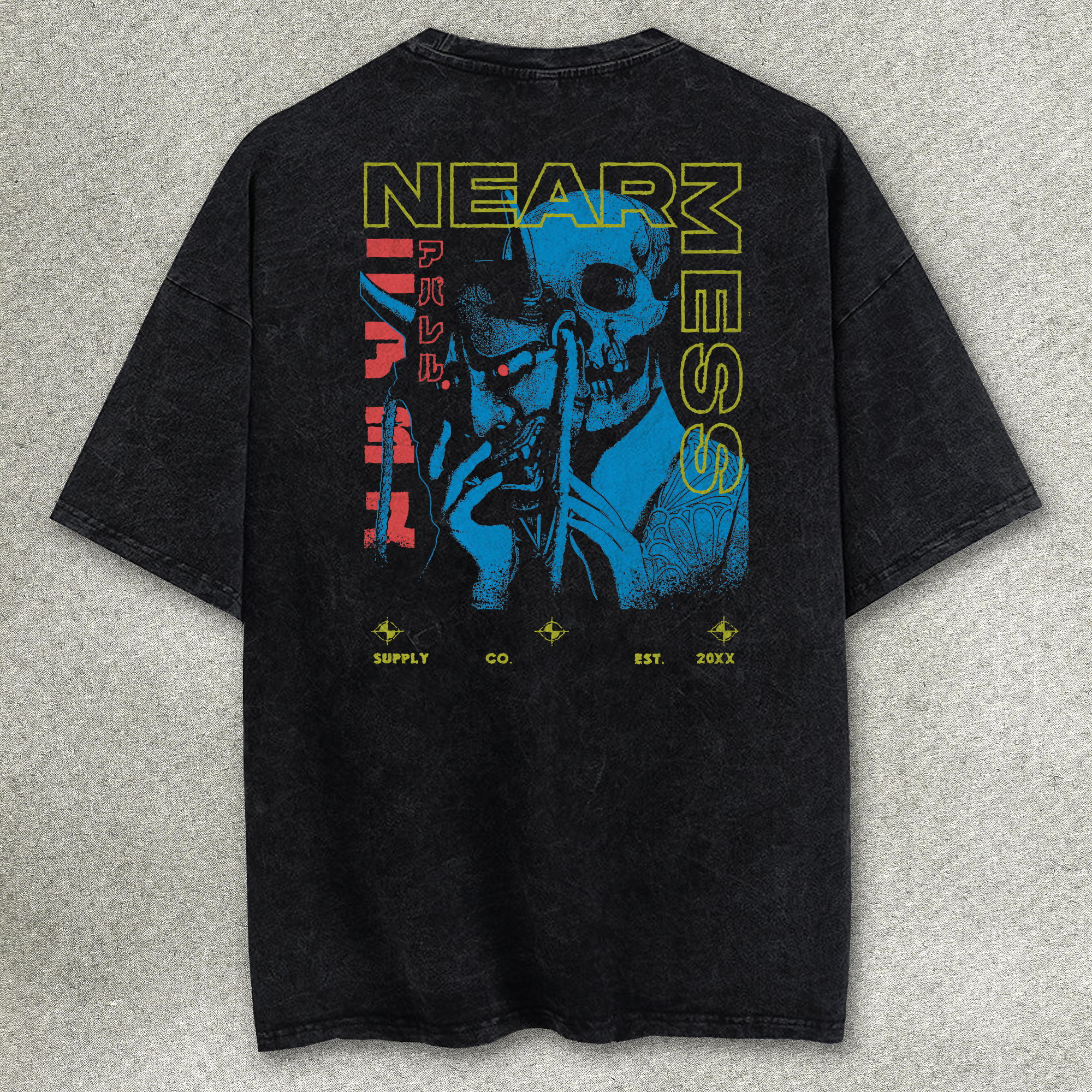 MASK (Acid Washed Oversized)