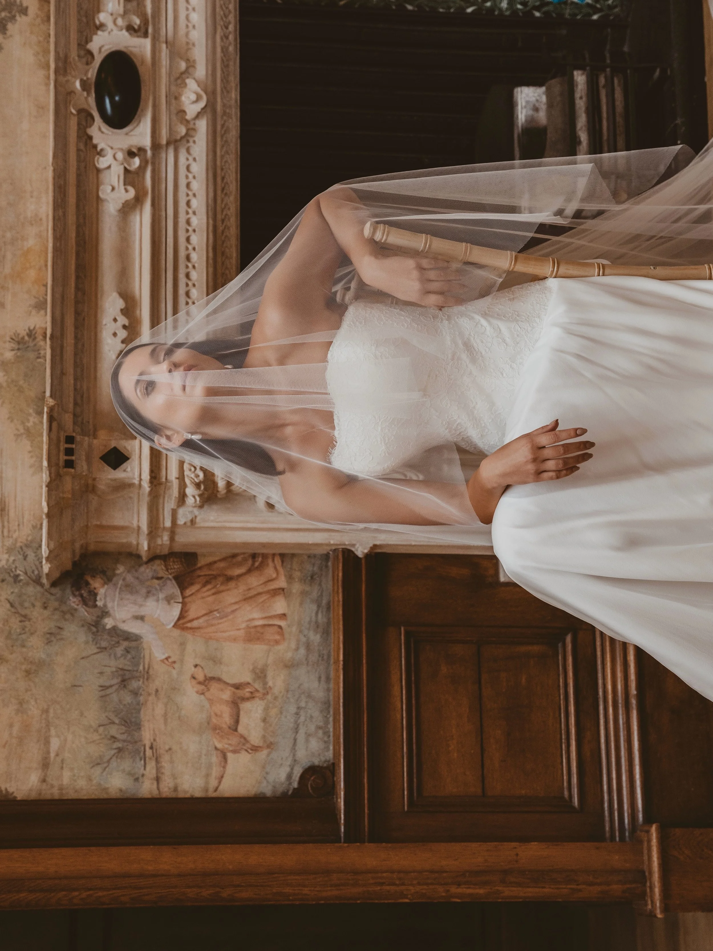 Margot was designed around contrast&mdash;an intricately crafted lace bodice balanced by the fluid simplicity of silk chiffon.

Quiet luxury, exactly as intended.

Laura x 

#lauracarmelbridal #britishbridal #couturebridal #luxuryweddingitaly
