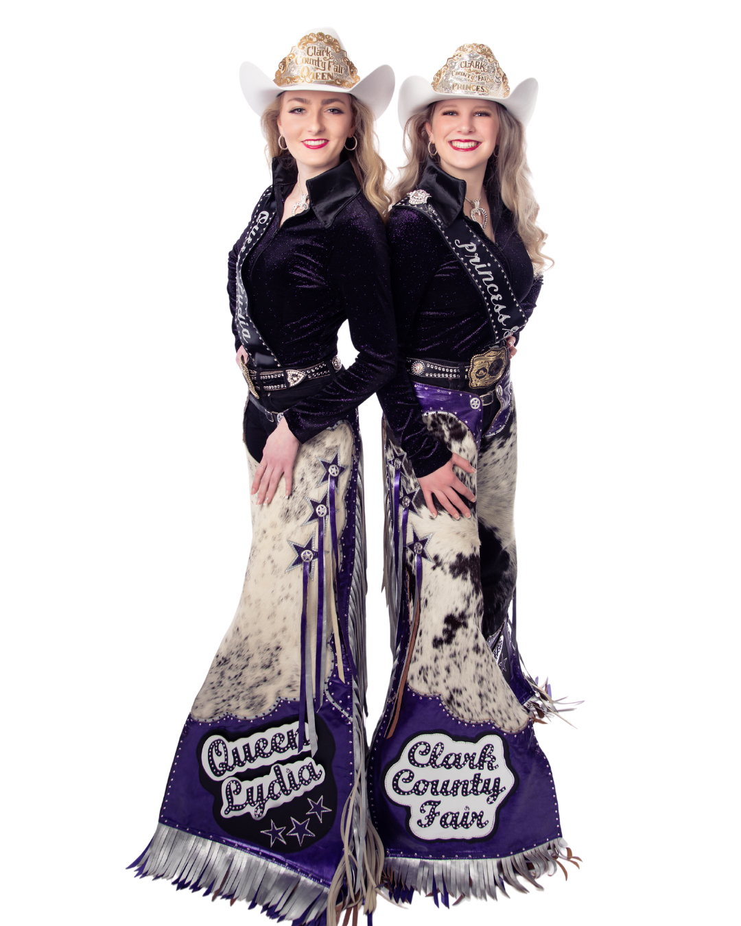 Queen Lydia and Princess Hope from the 2023 CCF Equestrian Court