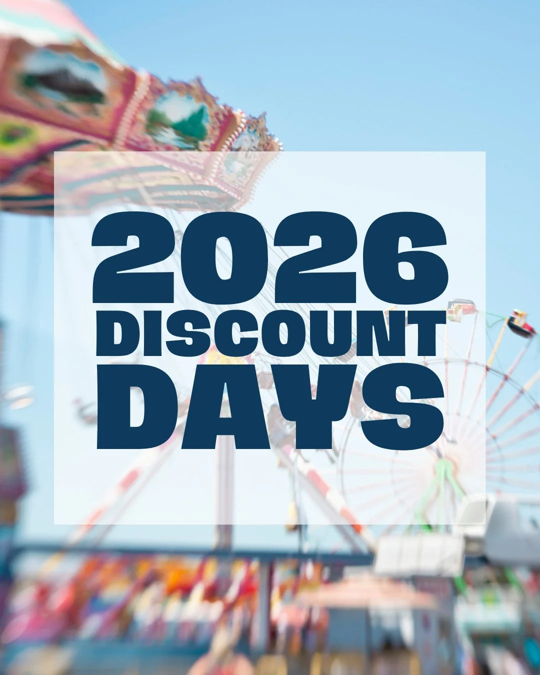 We rounded up all the 2026 Clark County Fair Discount Days right here so you can plan ahead and save during your visit! From special promotions to discounted admission deals, this is one post you'll want to keep handy. Save it now so you can referenc