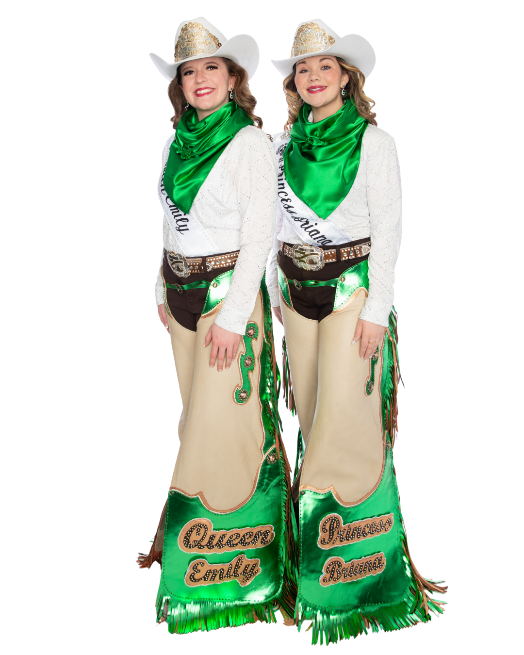 Queen Emily and Princess Briana from the 2022 CCF Equestrian Court