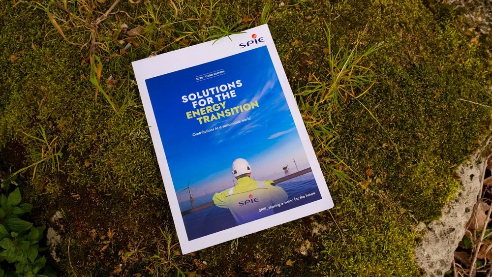 Agence Pastelle - SPIE SET2025, communication, brochure,  traduction, engagement, transition énergétique