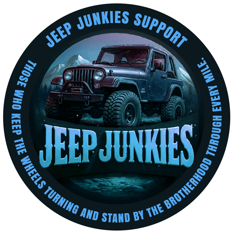 Logo Stuport týmu v Jeep Junkies
