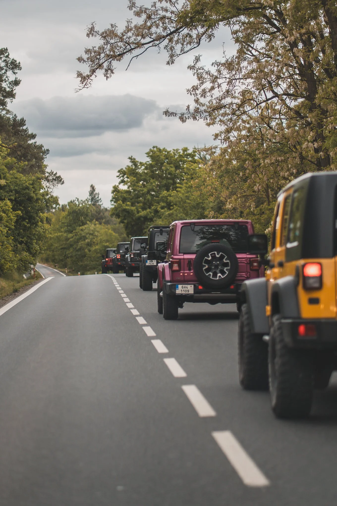 Konvoj Jeepařů v České Republice