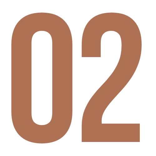 Large green number '02' on a black background.