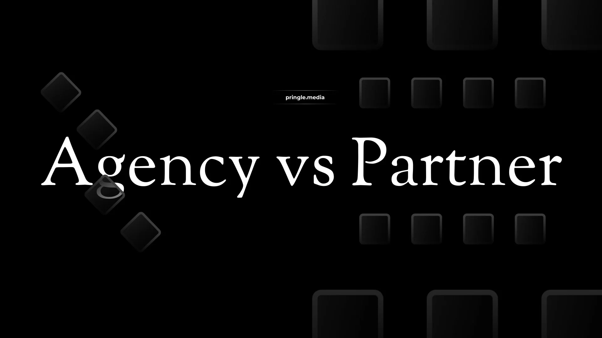 Design Agencies and Strategic Partners Solve Different Problems