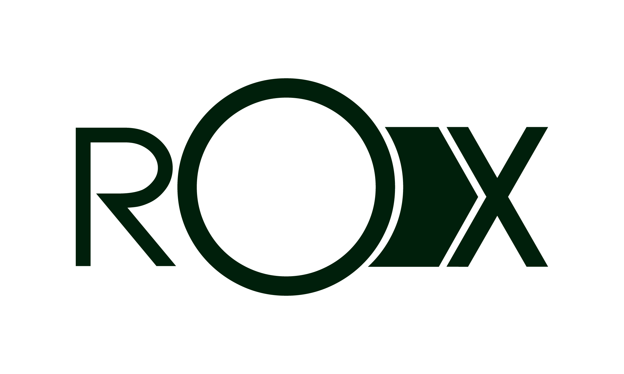 Black background with green text spelling 'ROX' in a stylized font.