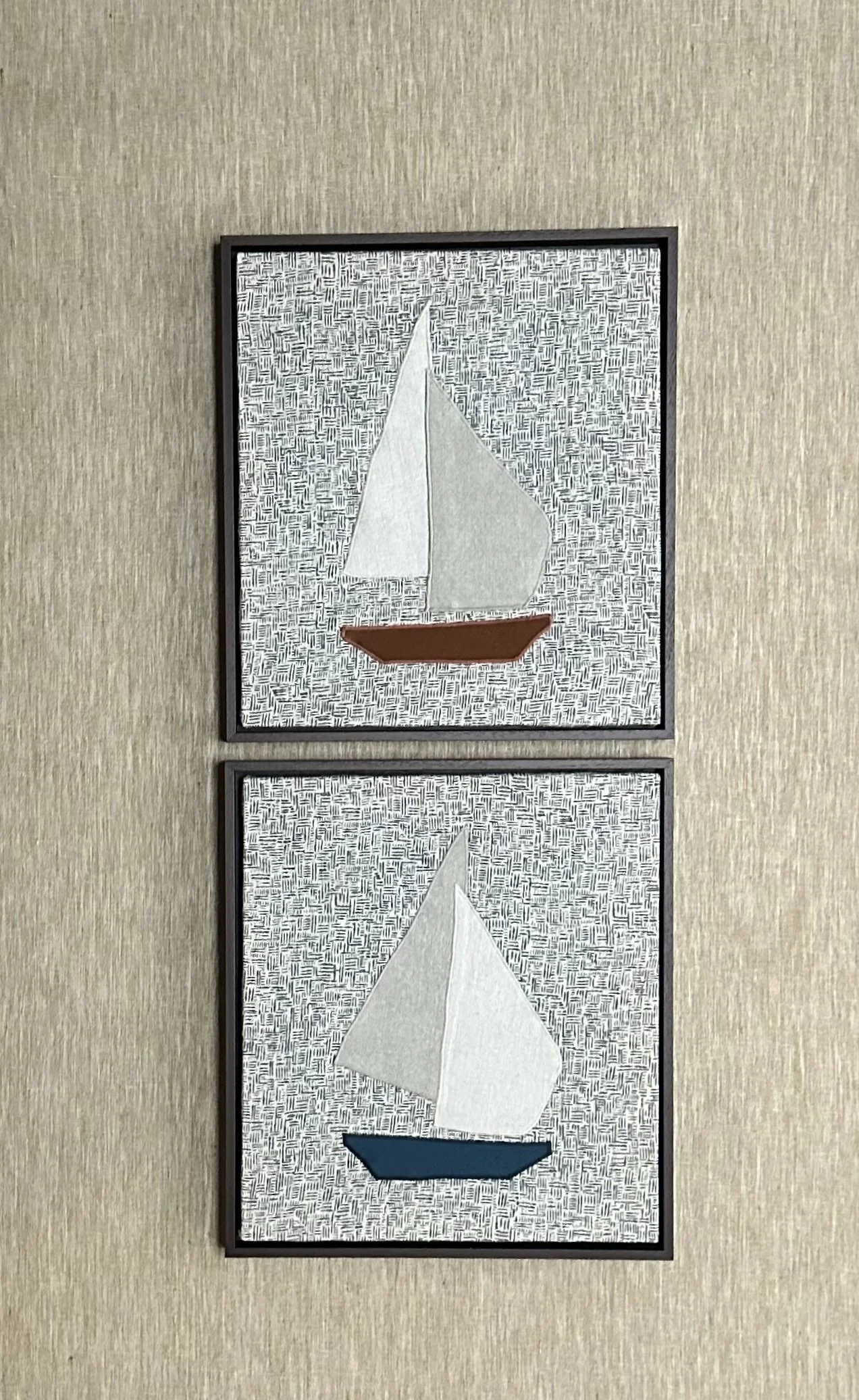 I saw two ships