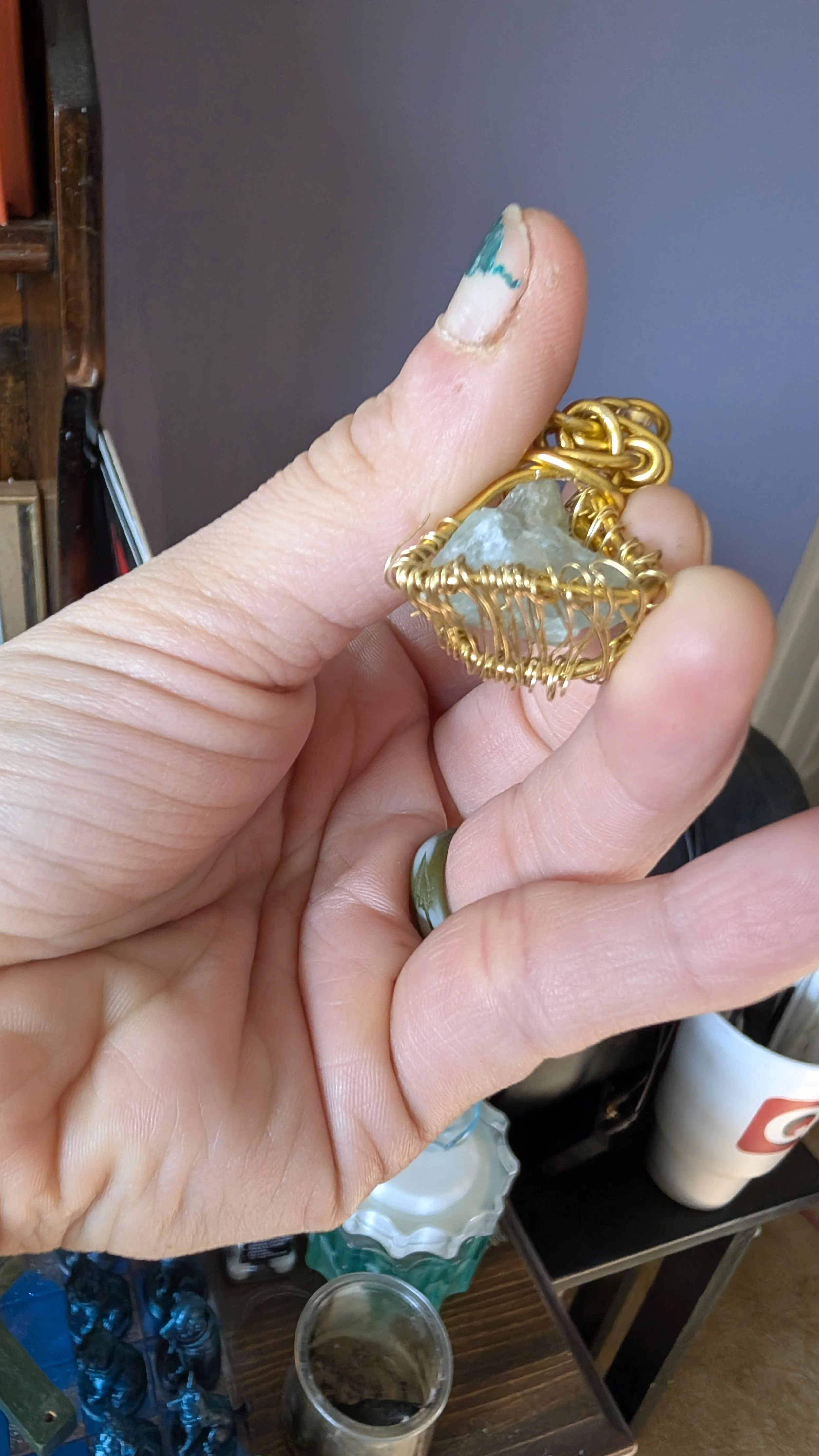 Wire Wrapped Crystal Jewelry