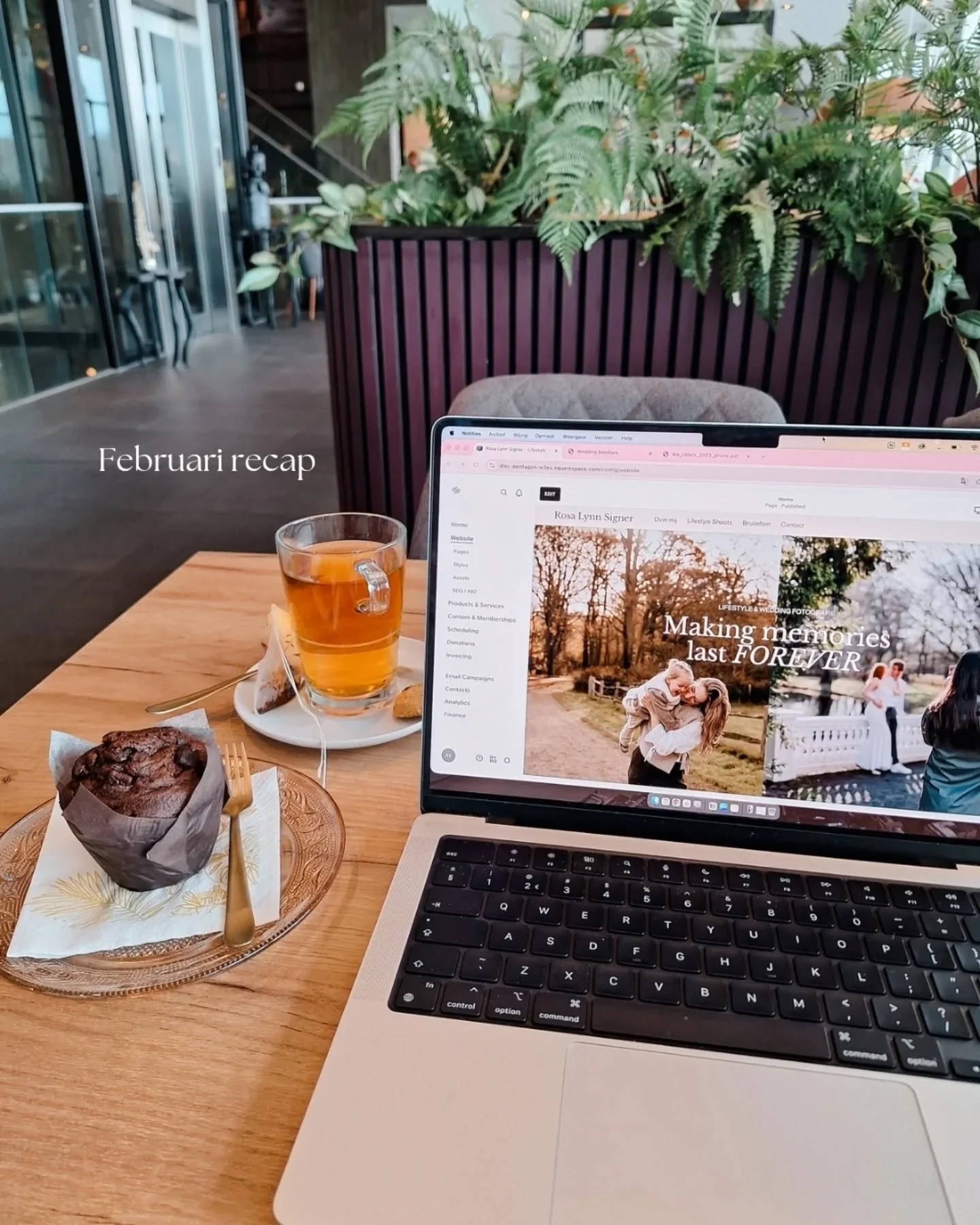 In tegenstelling tot januari vloog februari echt voorbij! 🚀

​Deze maand ben ik vooral veel achter de schermen bezig geweest met leuke projecten die ik in maart eindelijk met jullie ga delen! ✨️

​Ik ben eindelijk ontsnapt aan mijn vaste werkplek en