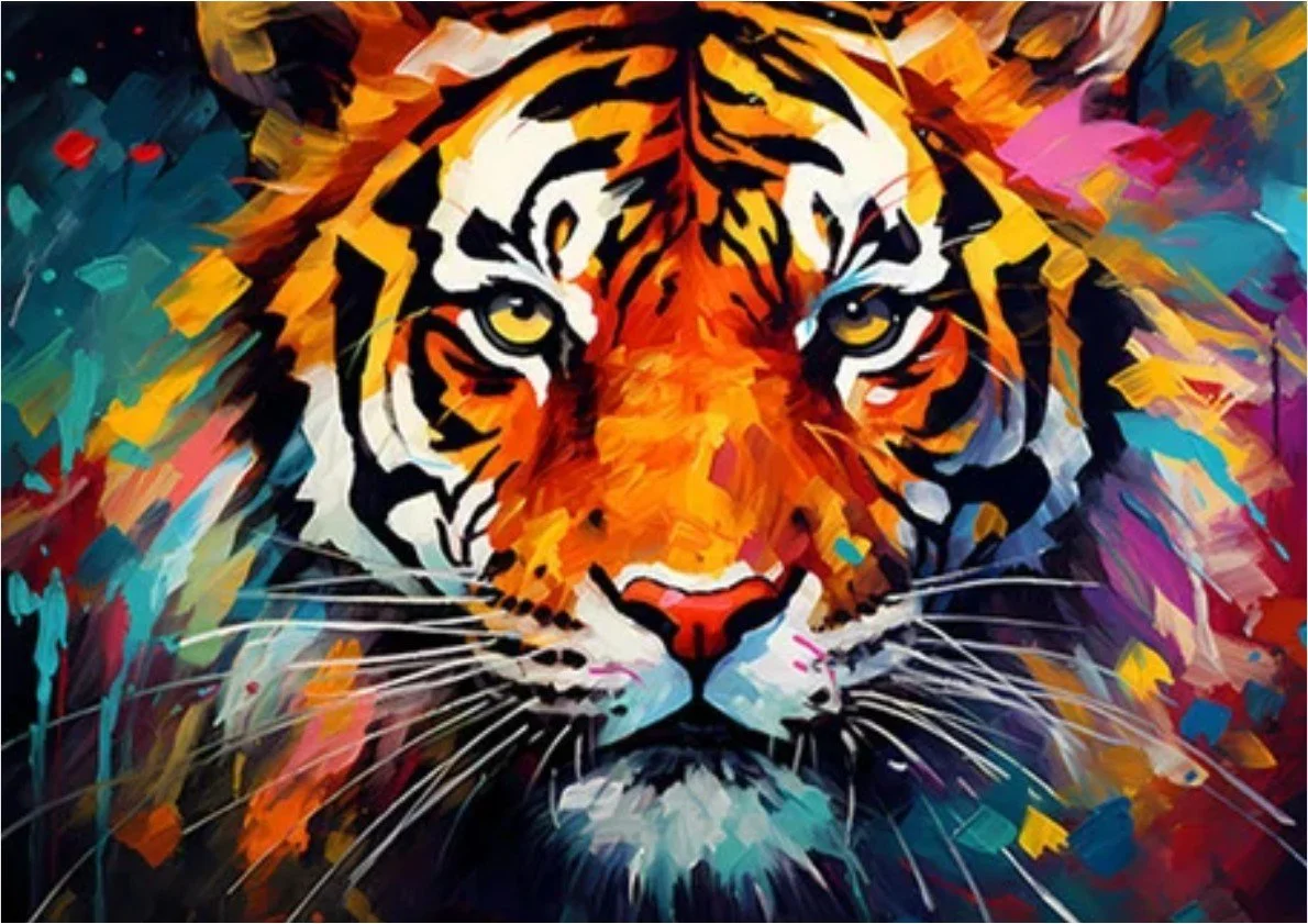 Tiger Watercolour