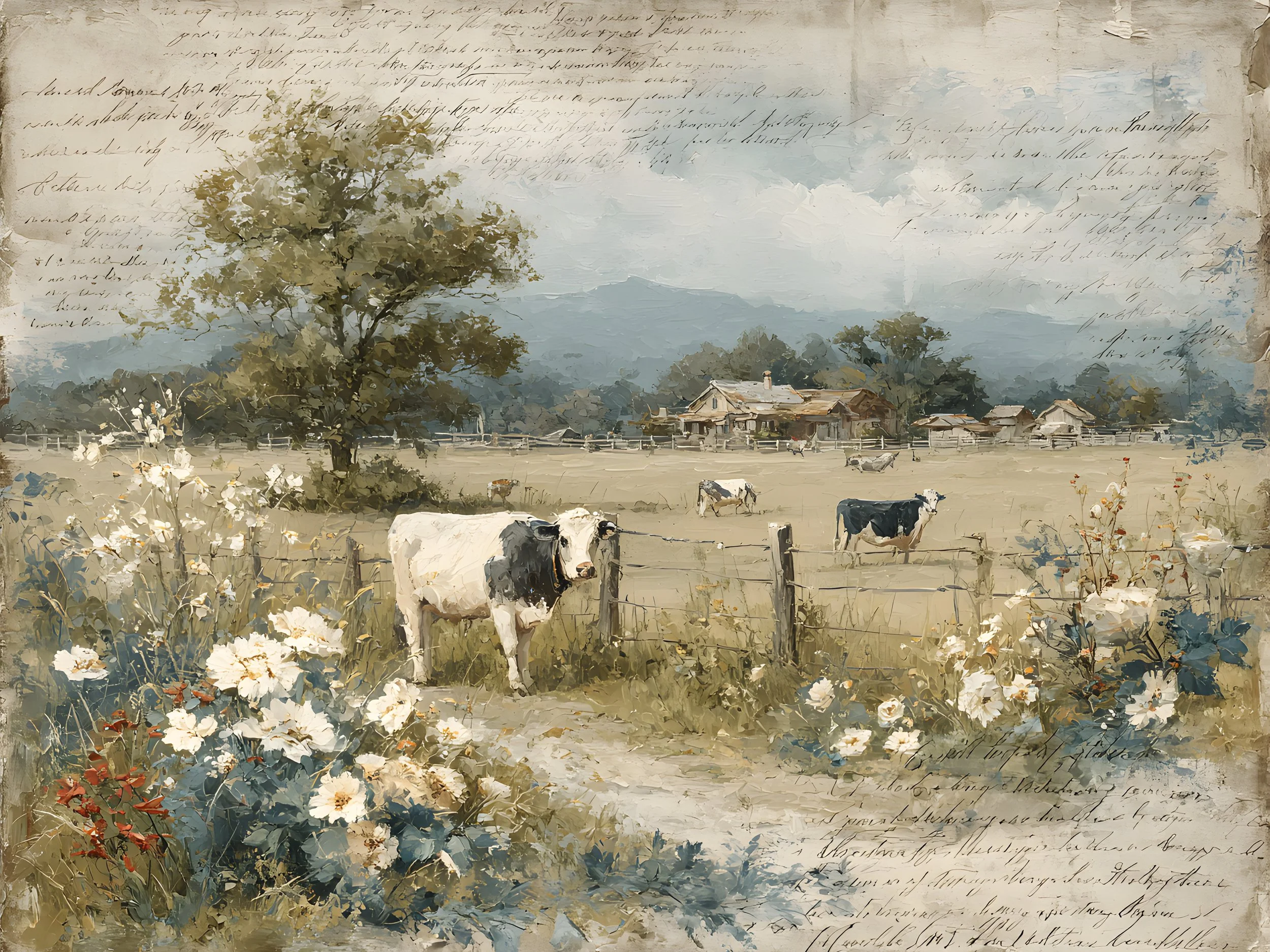 Highland Cow Watercolour Art