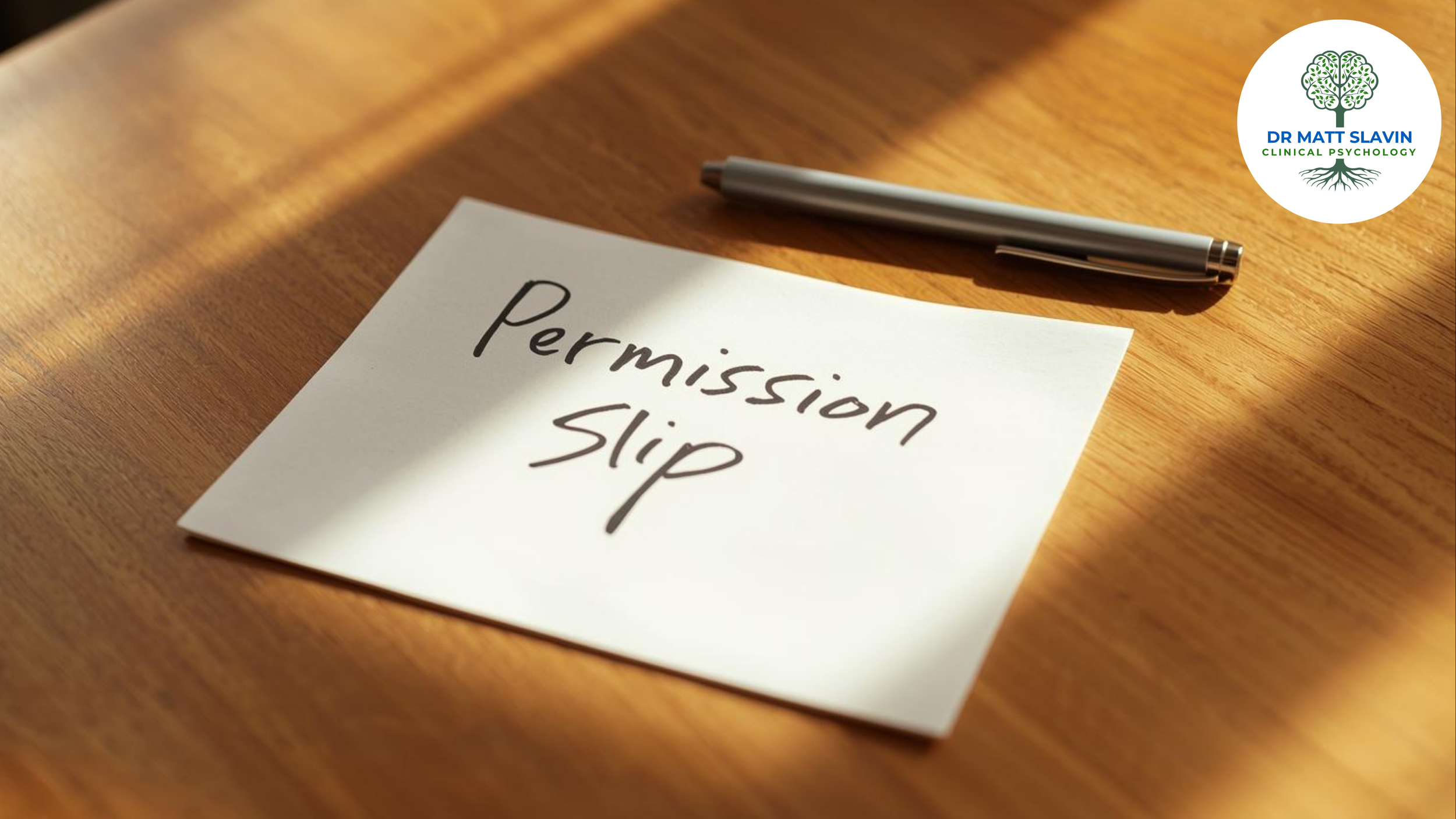 Give yourself permission