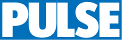 Close-up of the word PULSE in bold, blue letters.