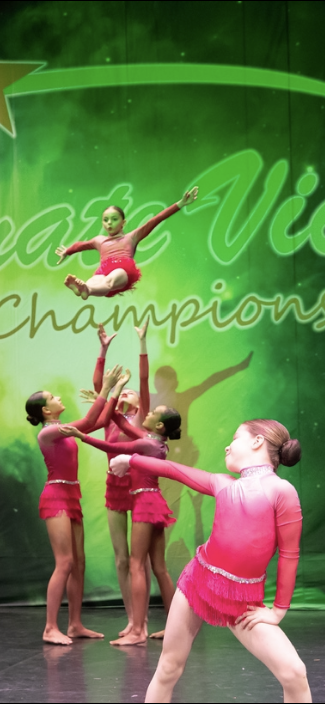 Children's intermediate tumbling class in hampton kidz got talent