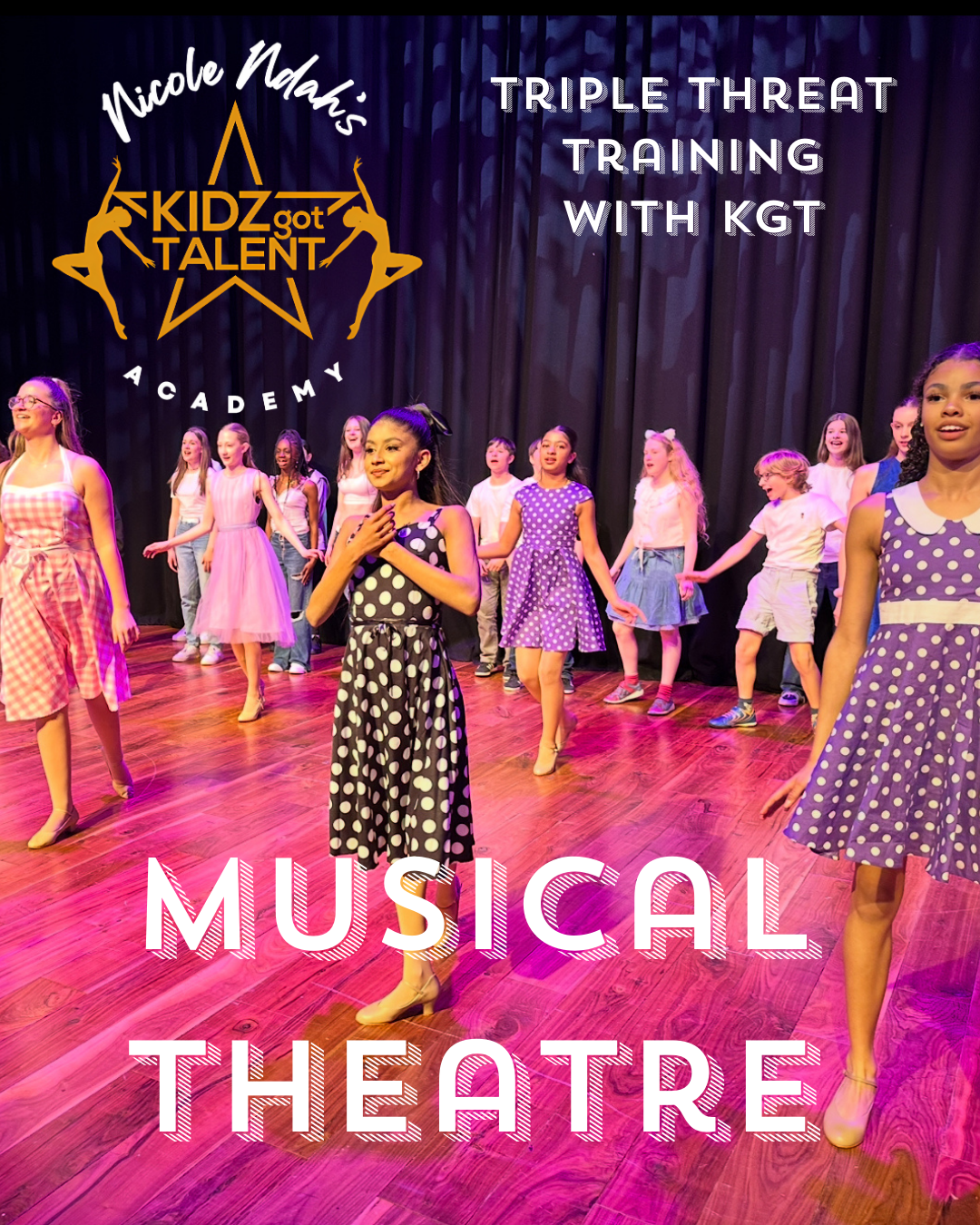 Musical theatre performance in hampton TW12 kidz got talent