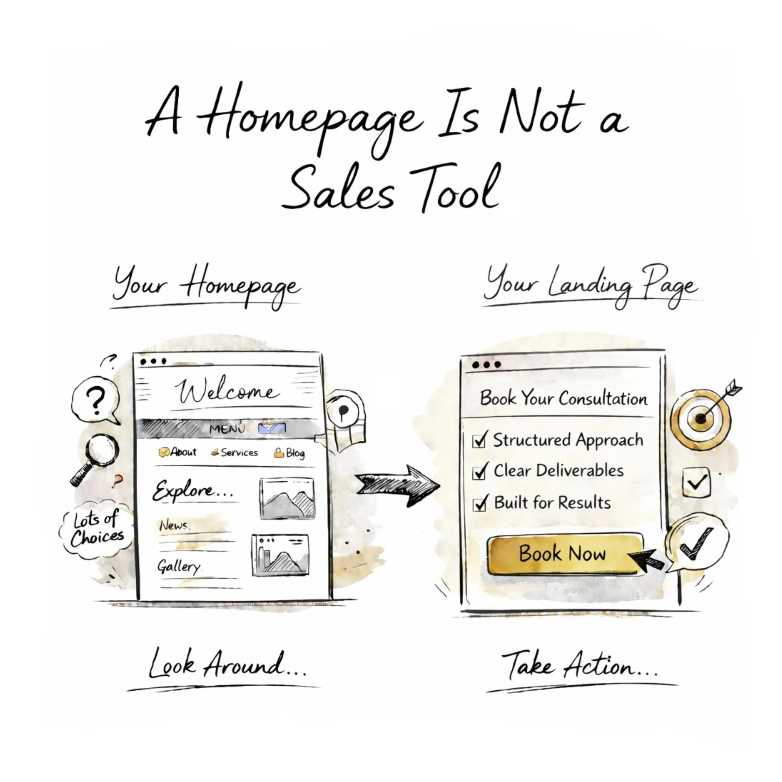 Where Sales Actually Happen: Landing Pages Explained