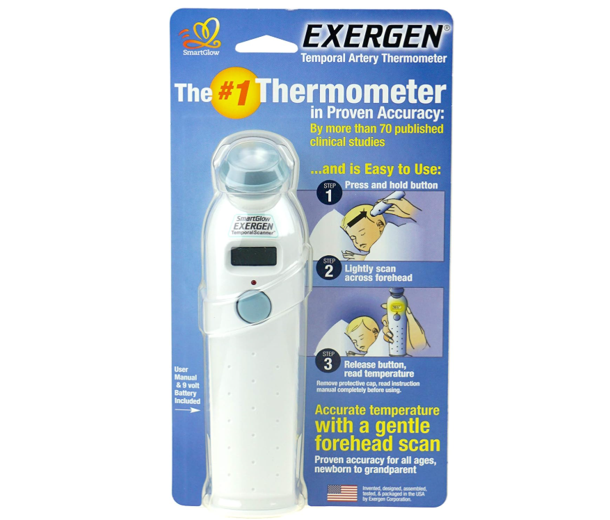 Temporal Contact Thermometer LCD Display