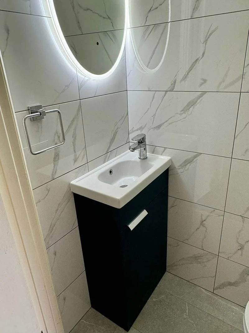 Downstairs Toilet Renovation in Carrigaline, Cork