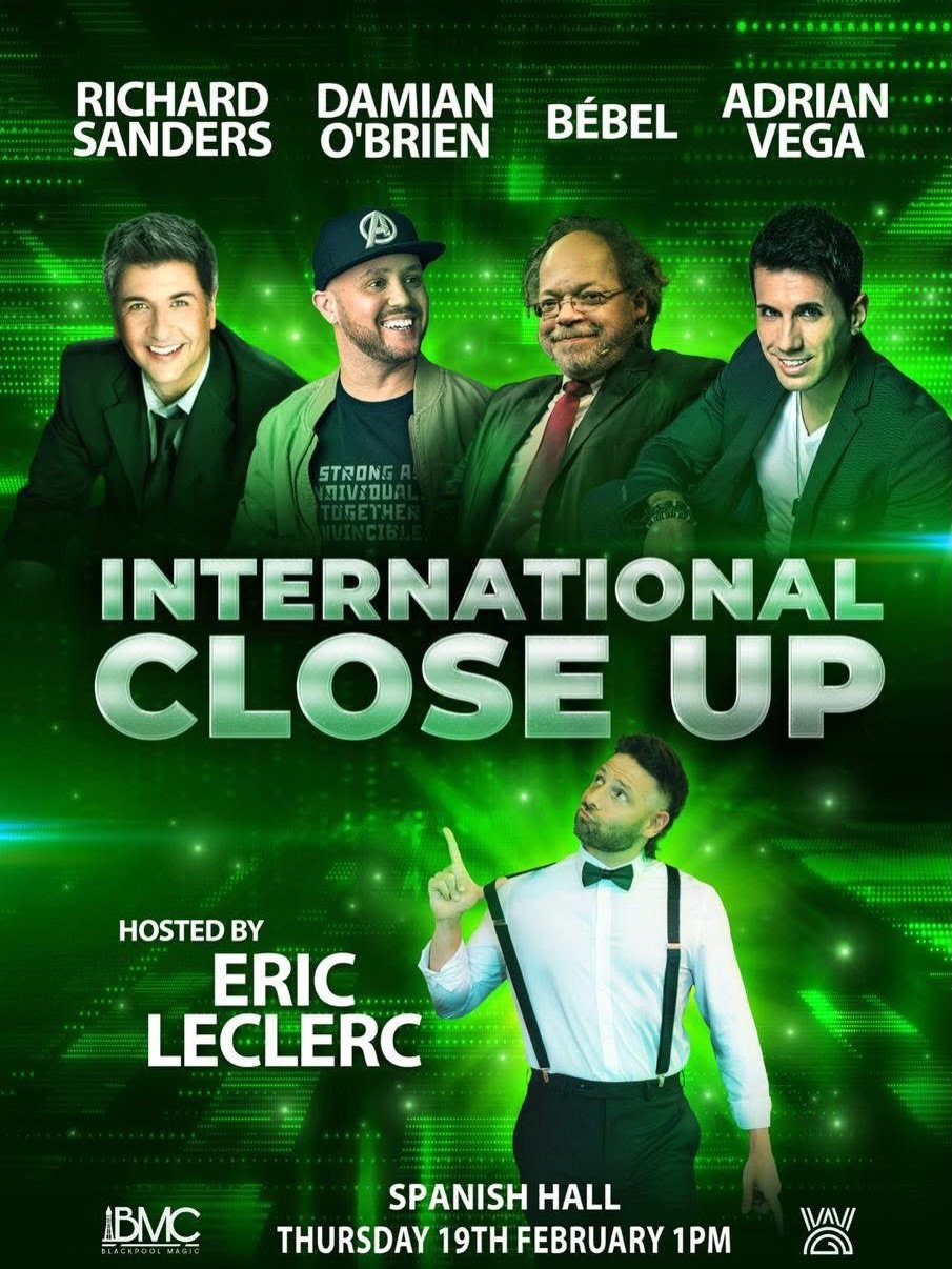 The Blackpool Magic Convention is just around the corner, and I&rsquo;ll be unveiling three brand-new effects&mdash;available to purchase on the day.

iCase (Early Pre-Release)

A powerful, modern miracle.
Any signed card or banknote vanishes and rea