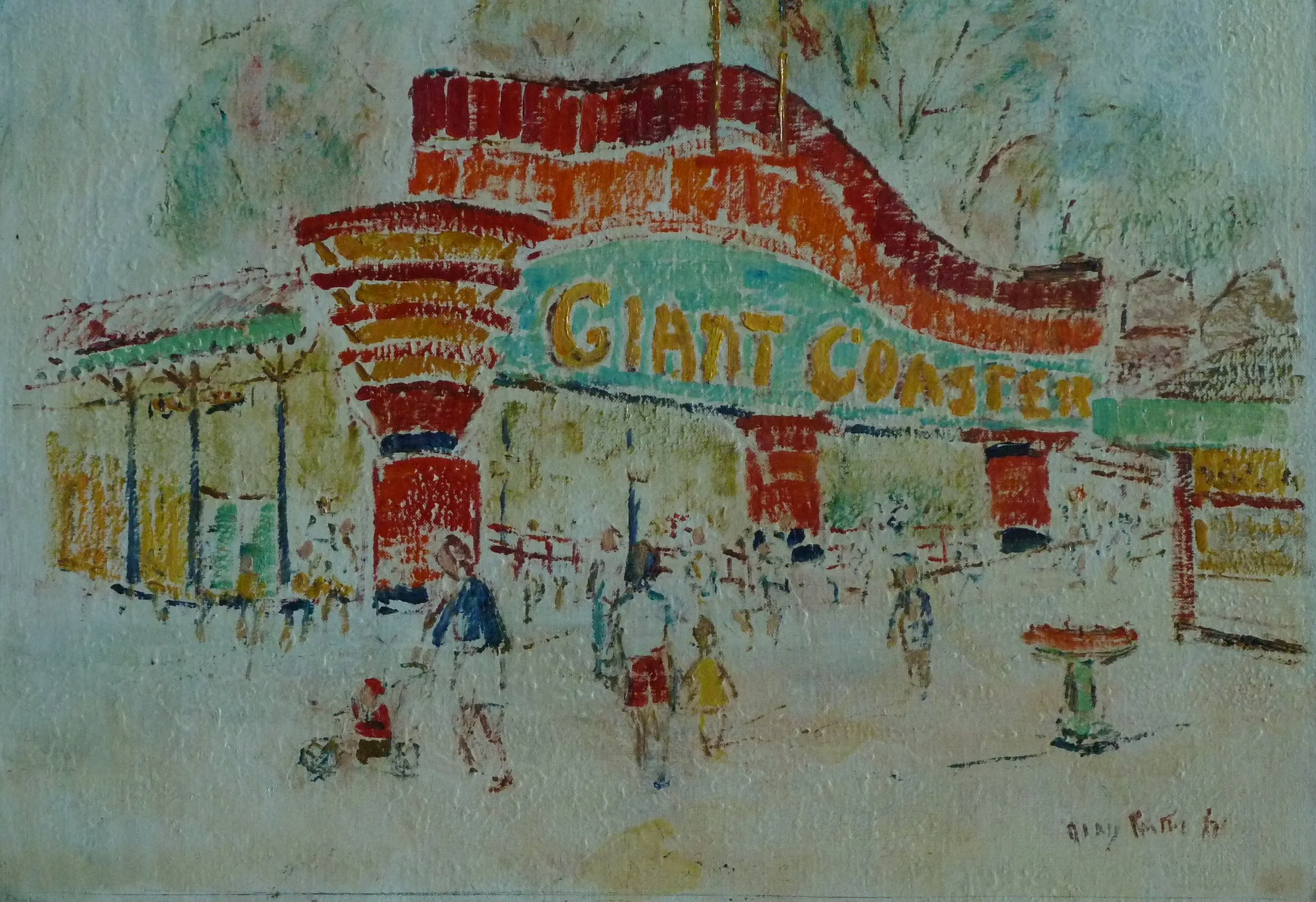 Crystal Beach - 'giant coaster'