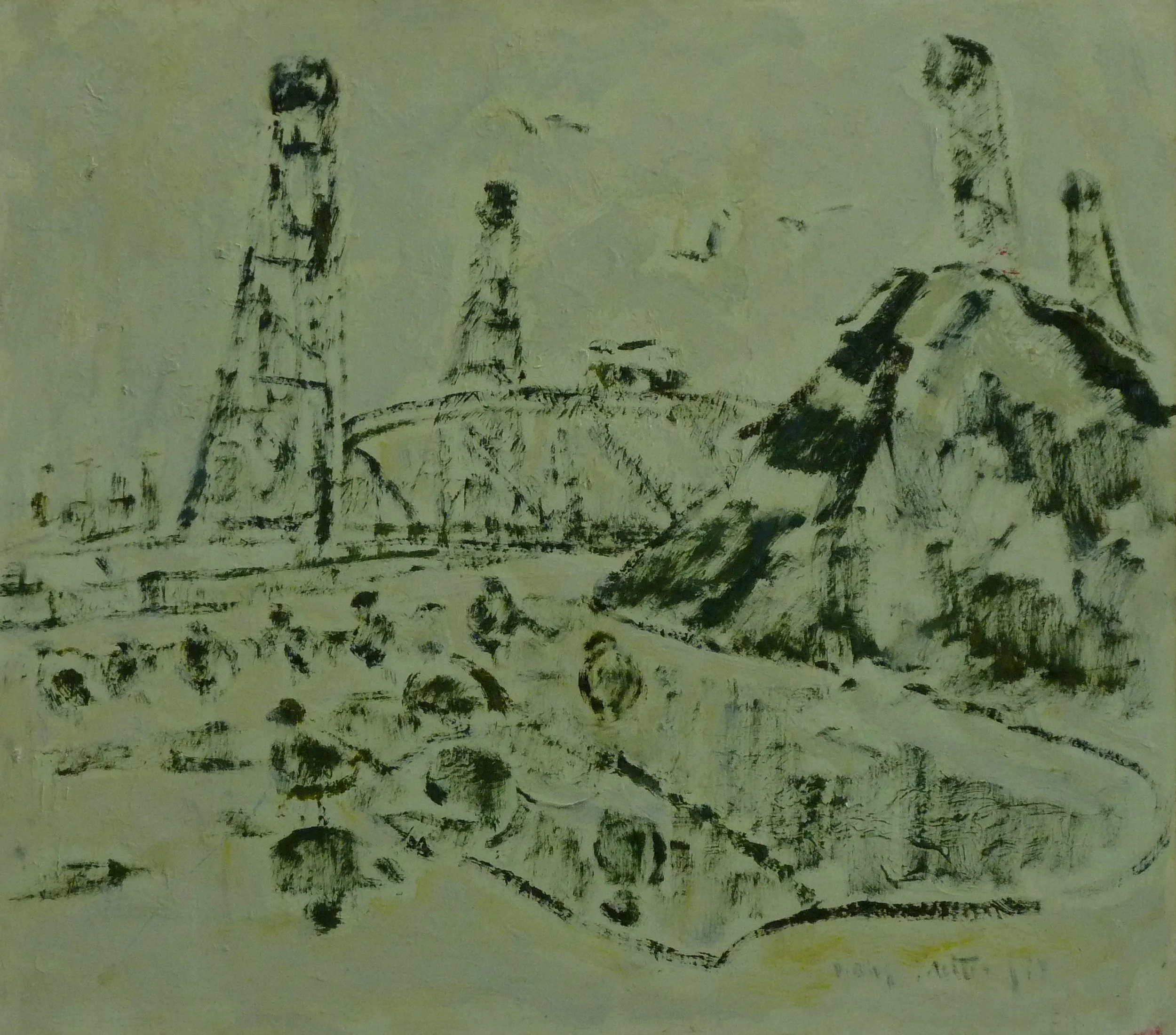 Coal Pile At Canada Furnace