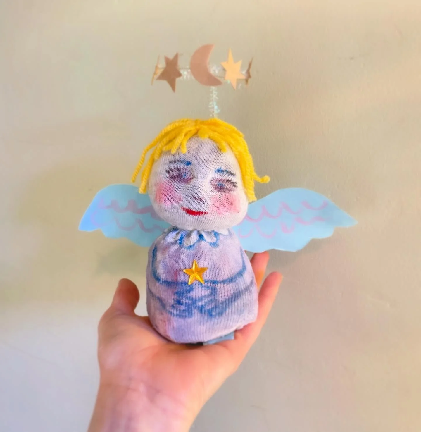Sock angel was not on the to do list today, but here we are 👼✨
