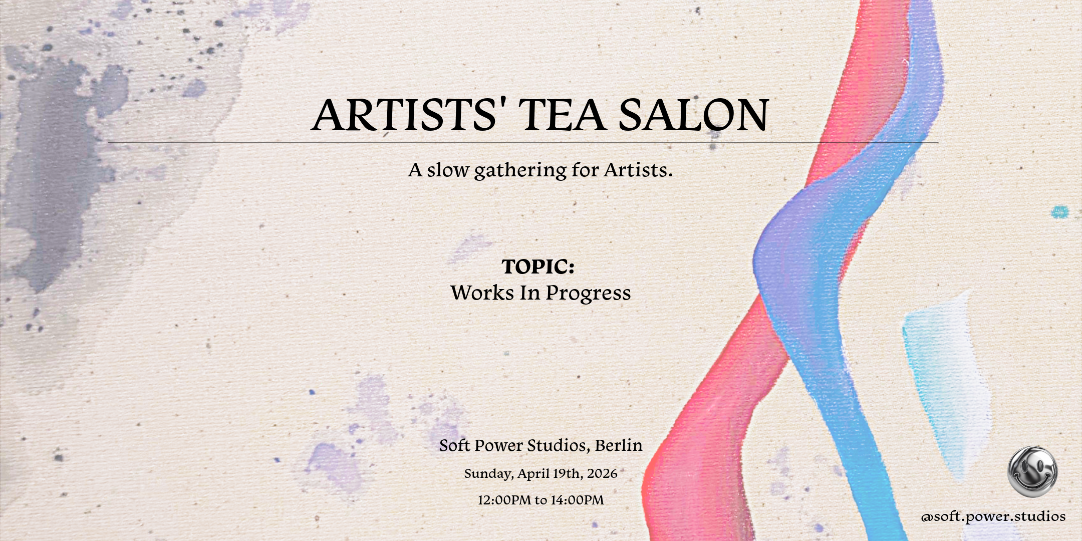 Group of people holding glasses and mugs with drinks, gathered around a small round table outdoors.