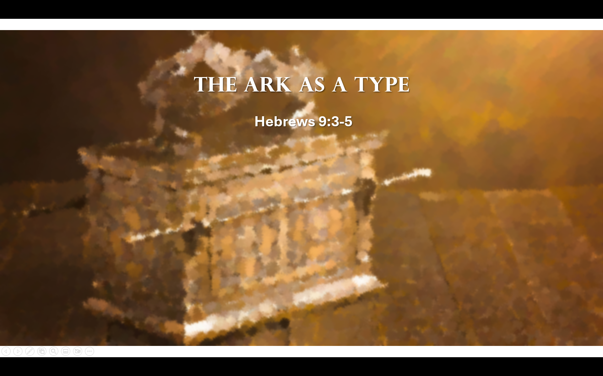 The Ark as a Type