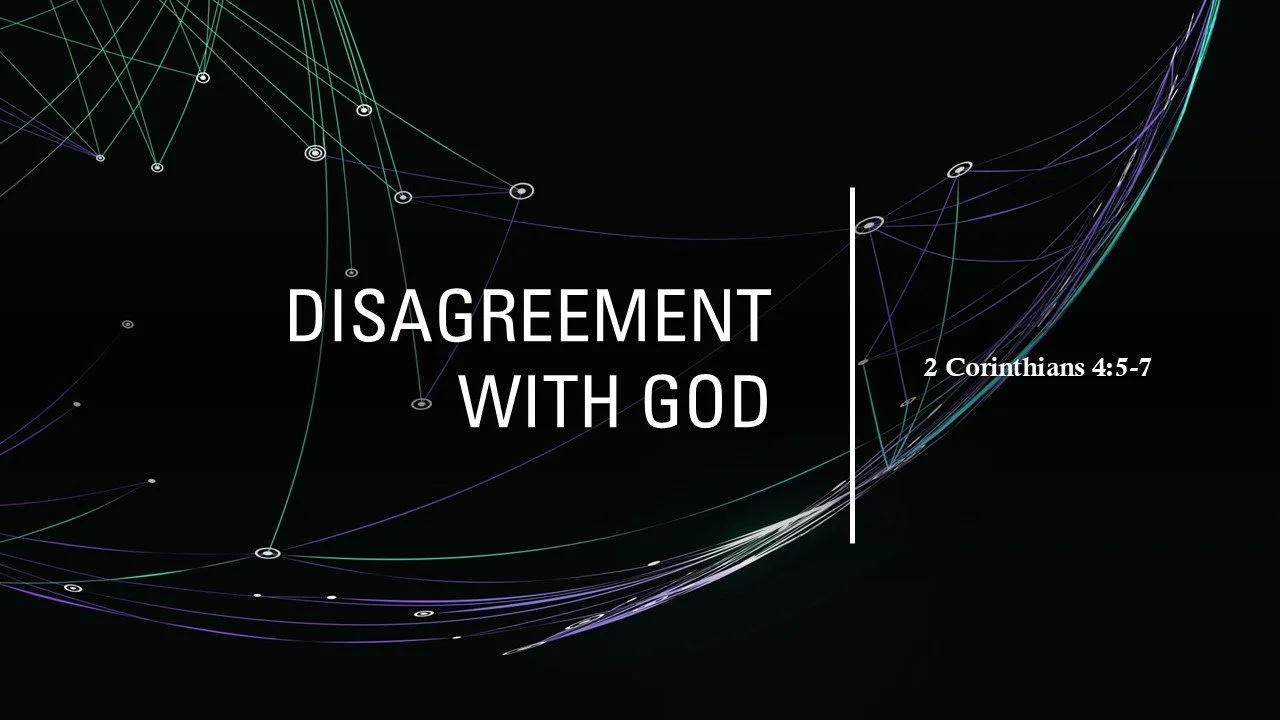 Disagreement With God