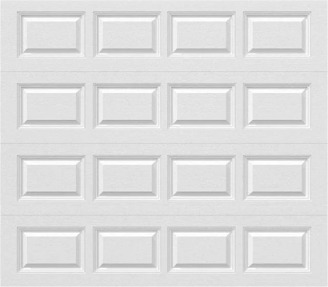 Short Raised Panel Garage Door