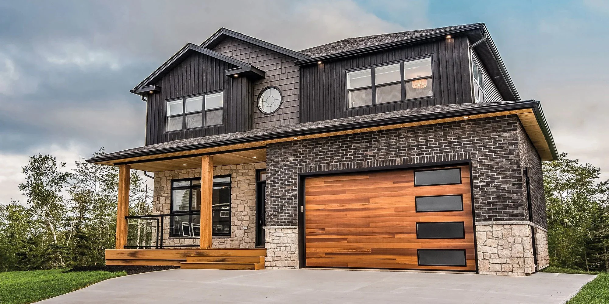 Plank Garage Door