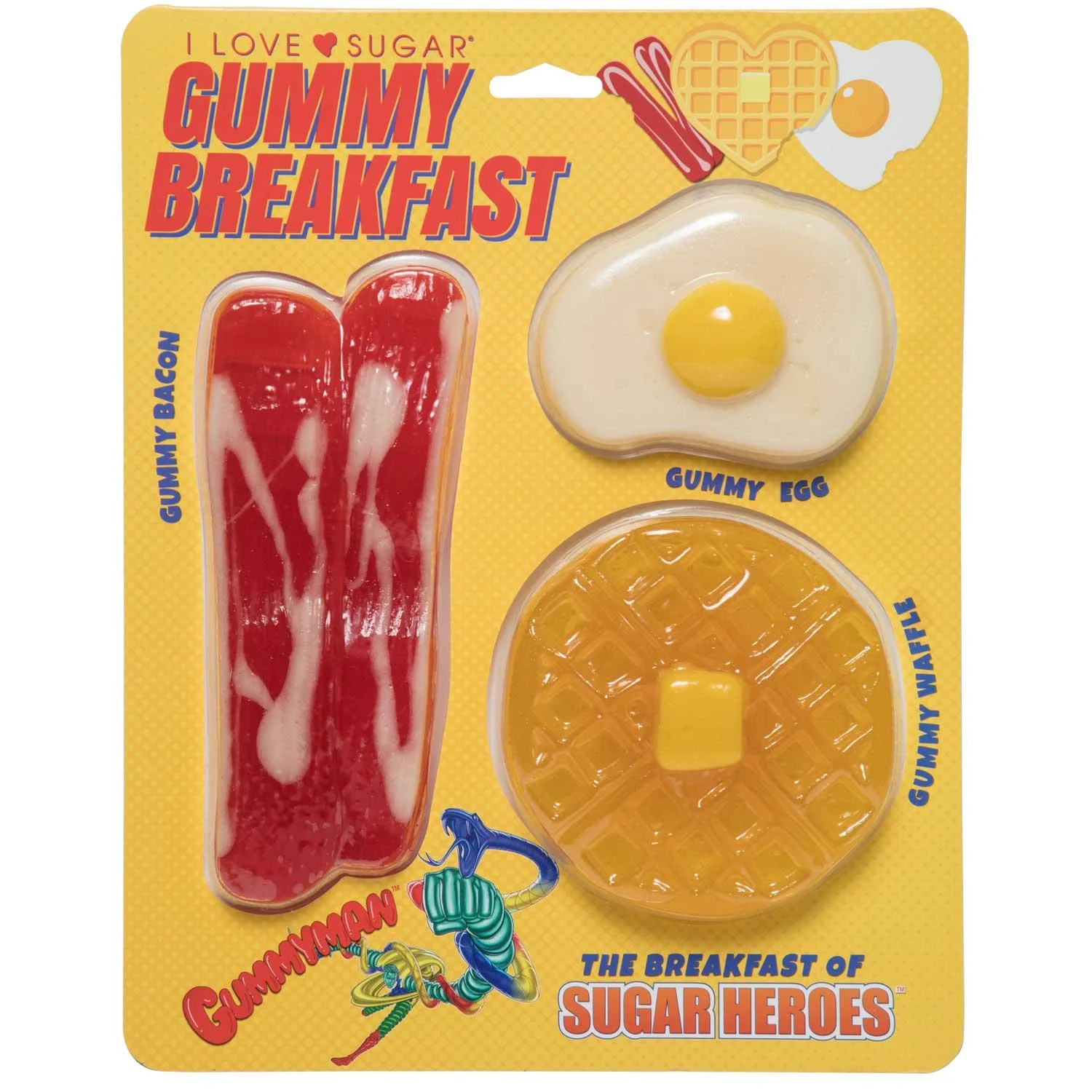 Gummy Candy Breakfast – 13 oz Giant Gummy Breakfast Set