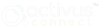 Activus Connect logo with stylized circular design and text