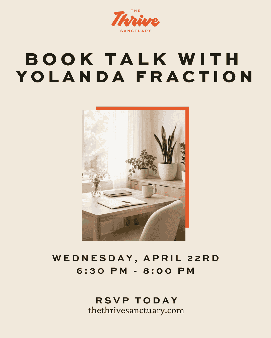 Book Talk and Convo with Yolanda Fraction
