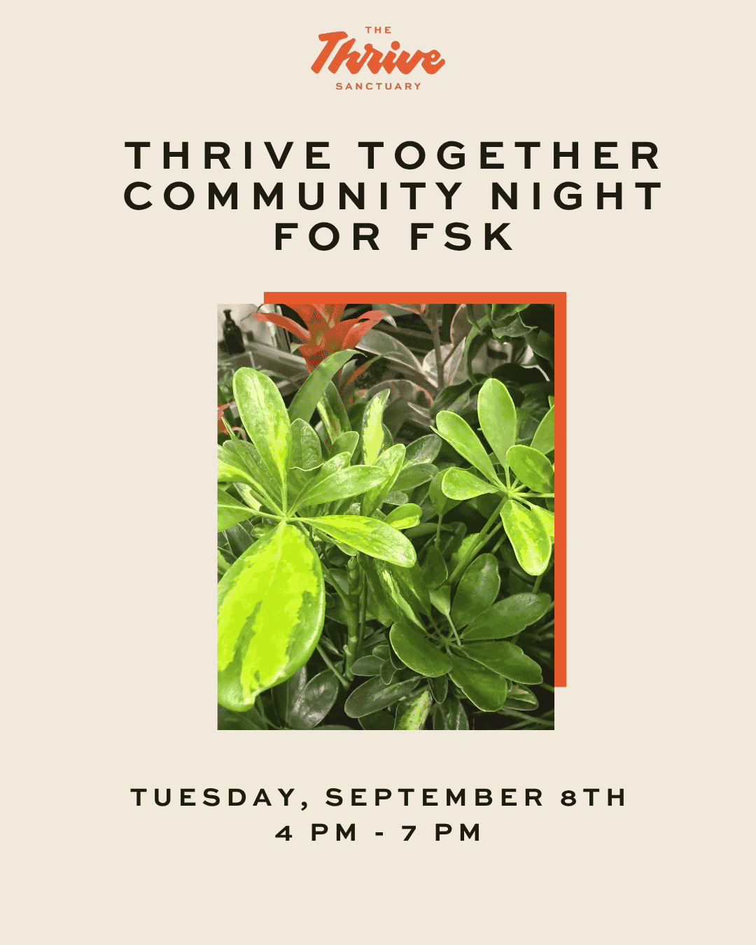 Thrive Together community night 