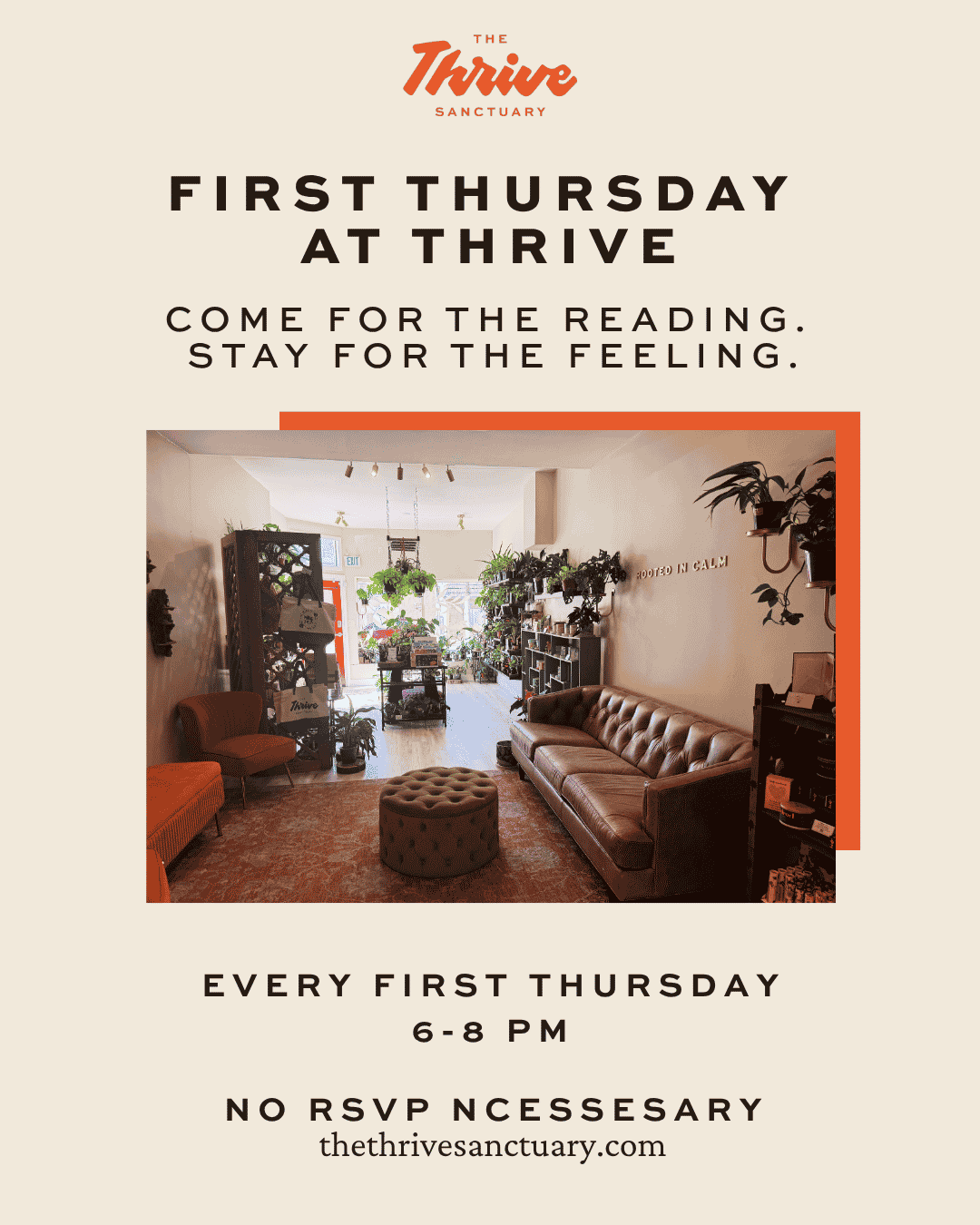 First Thursday at Thrive 