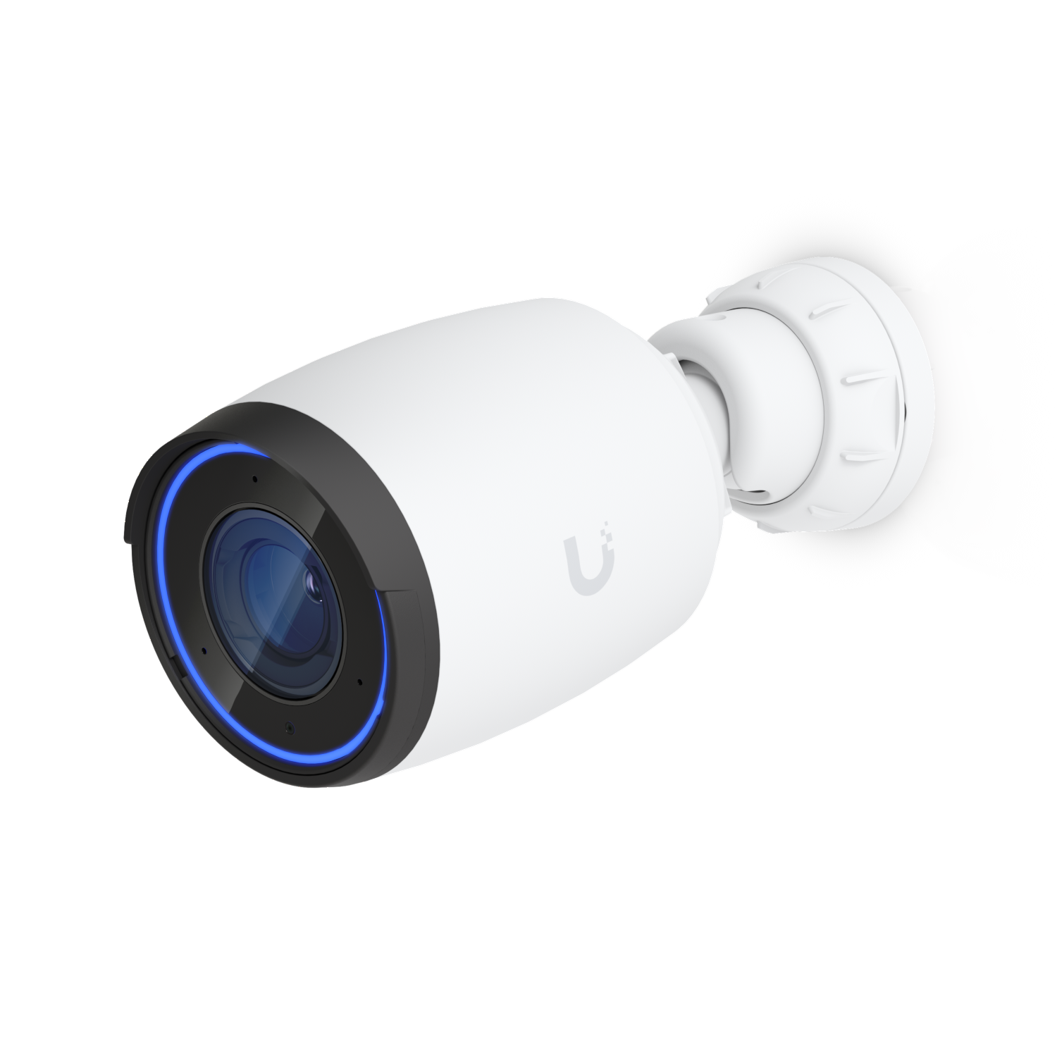 The Ubiquiti UVC-AI-Pro-White UniFi AI Professional PoE Bullet IP Camera is a versatile 4K UHD camera 