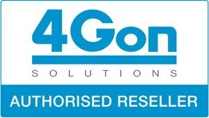Logo for 4G On Solutions, an authorized reseller.