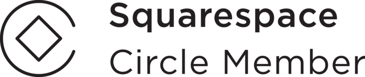 Squarespace logo with text 'Squarespace Circle Member'.