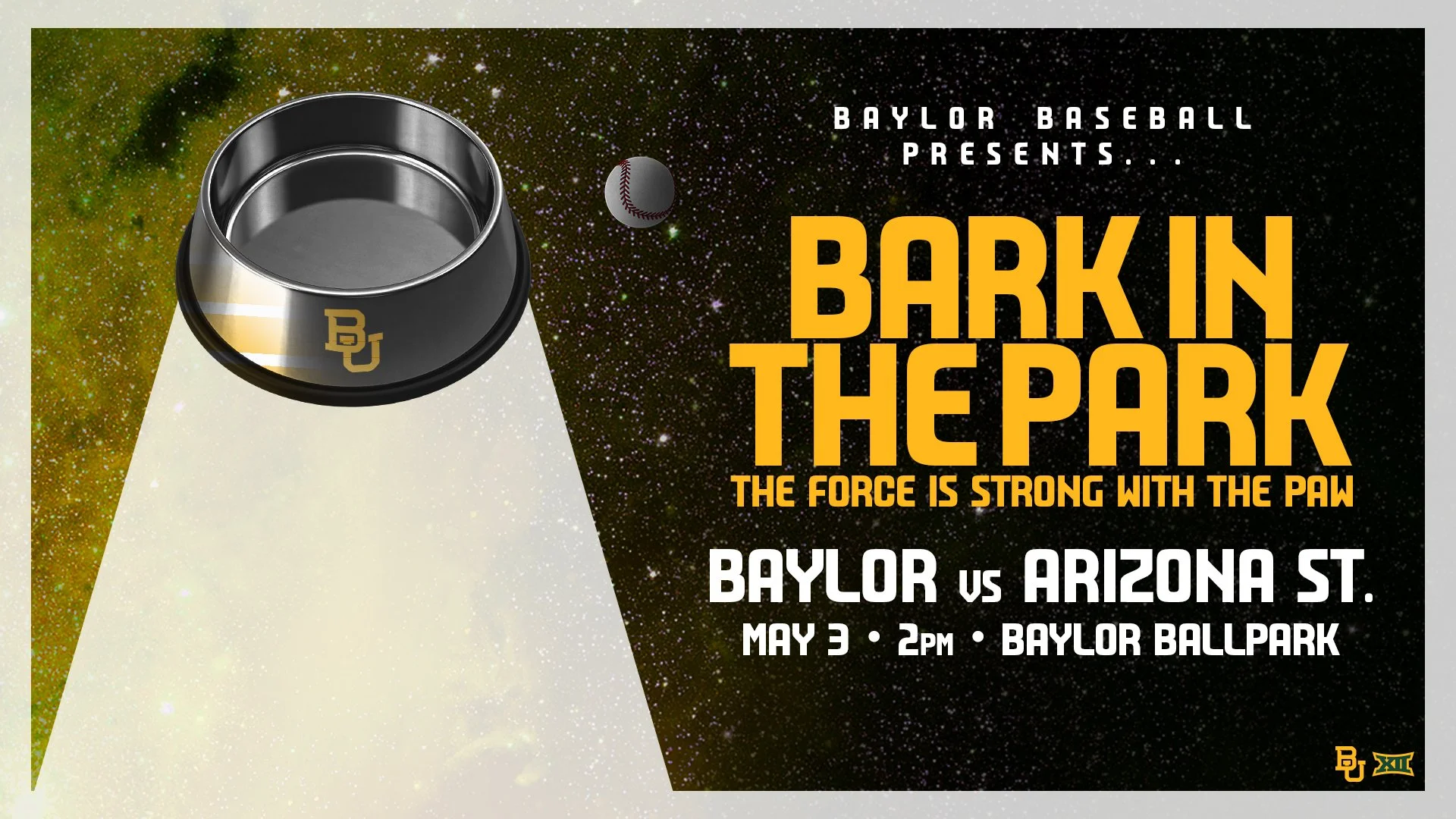 Baylor Baseball Bark In The Park - March 2025