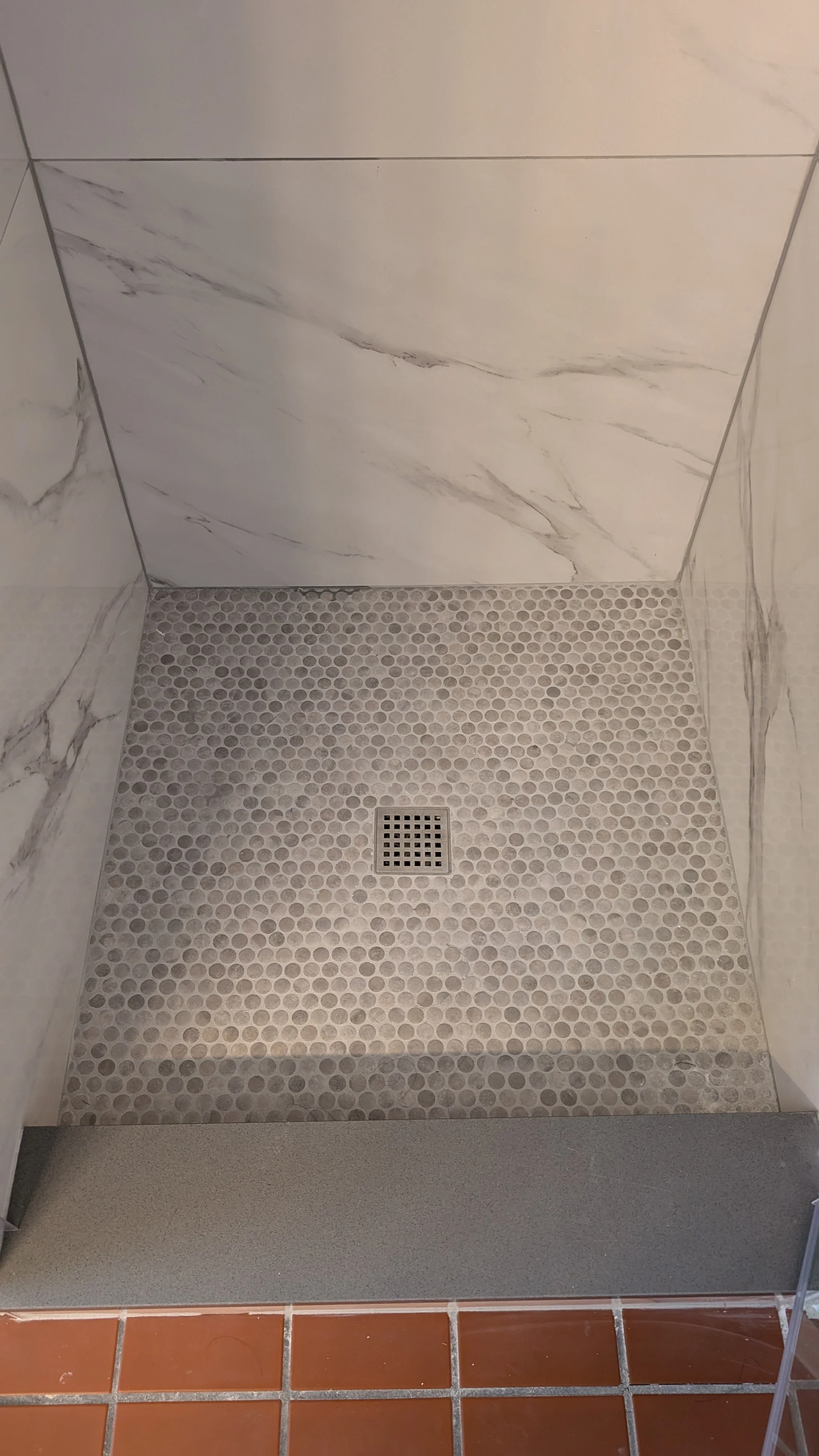 Walnut-hills-small-shower-large-tile-penny-tile-floor.jpg